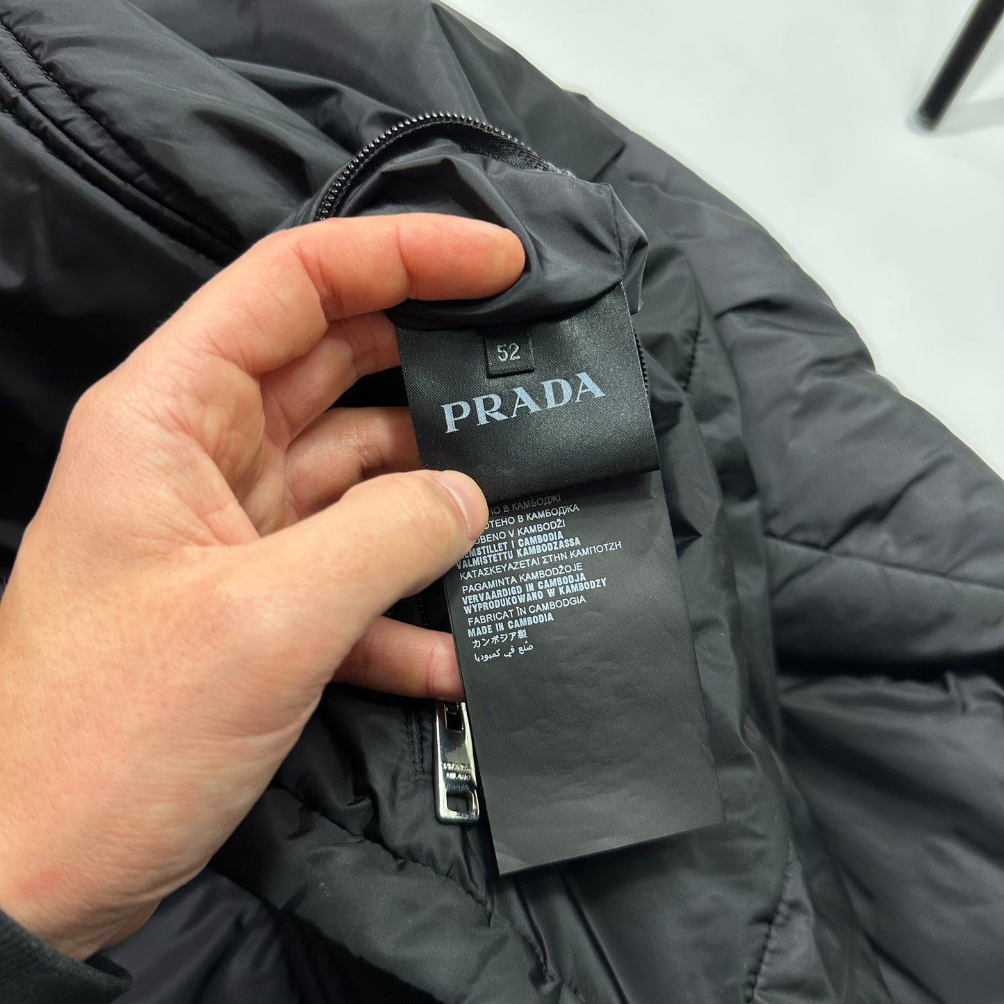 Prada Milano 2016 Reversible Nylon Puffer Windbreaker - IT52 (L/XL)