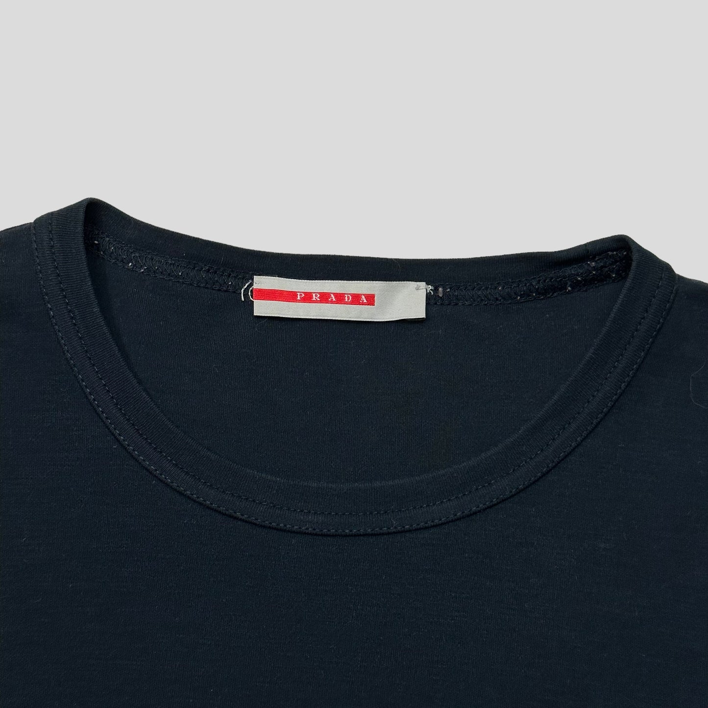 Prada Sport 2008 LS Red Tab T-shirt - M