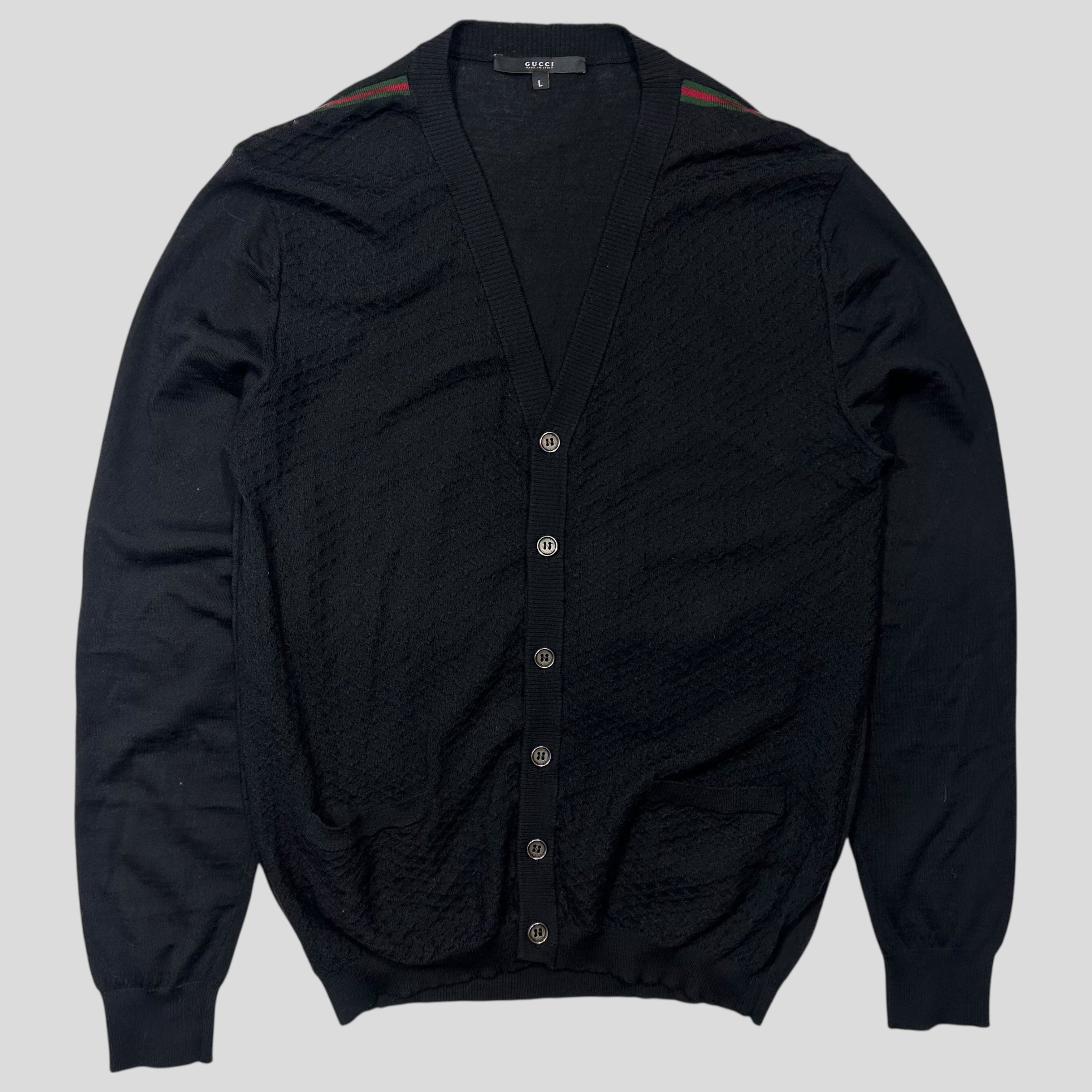 Gucci by Tom Ford 2003 Merino Extrafine Wool Soft Textured