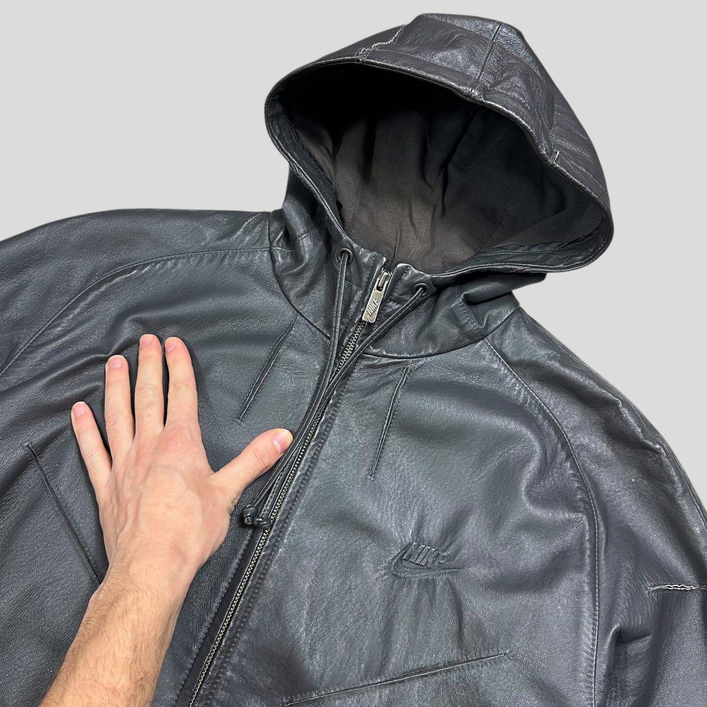 Nike 2007 Tony Spackman Articulated Slice Leather Jacket - L