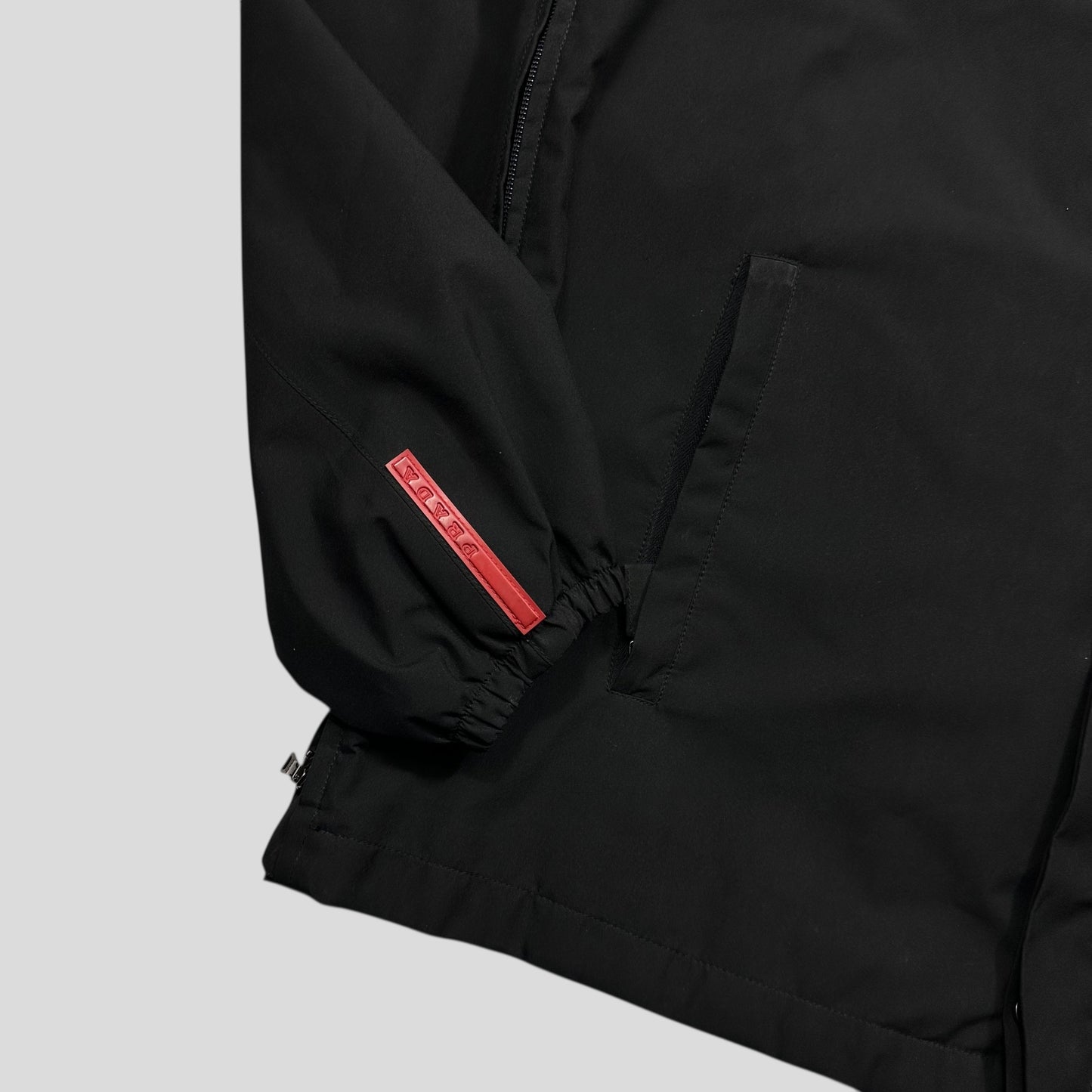 Prada Sport 00’s Goretex Nylon Stash Pocket Hood Jacket - XL