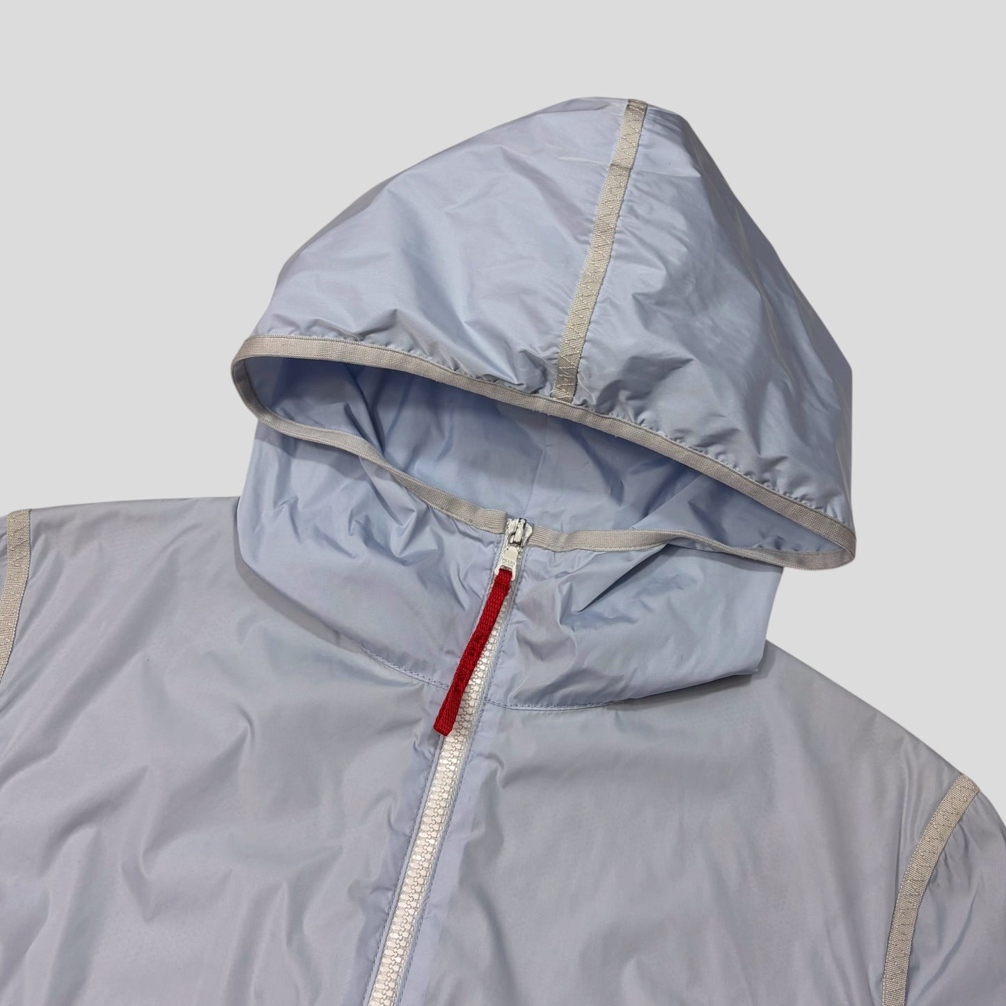 Prada Sport SS00 Modular Gel Seam Ice Blue Jacket - IT48