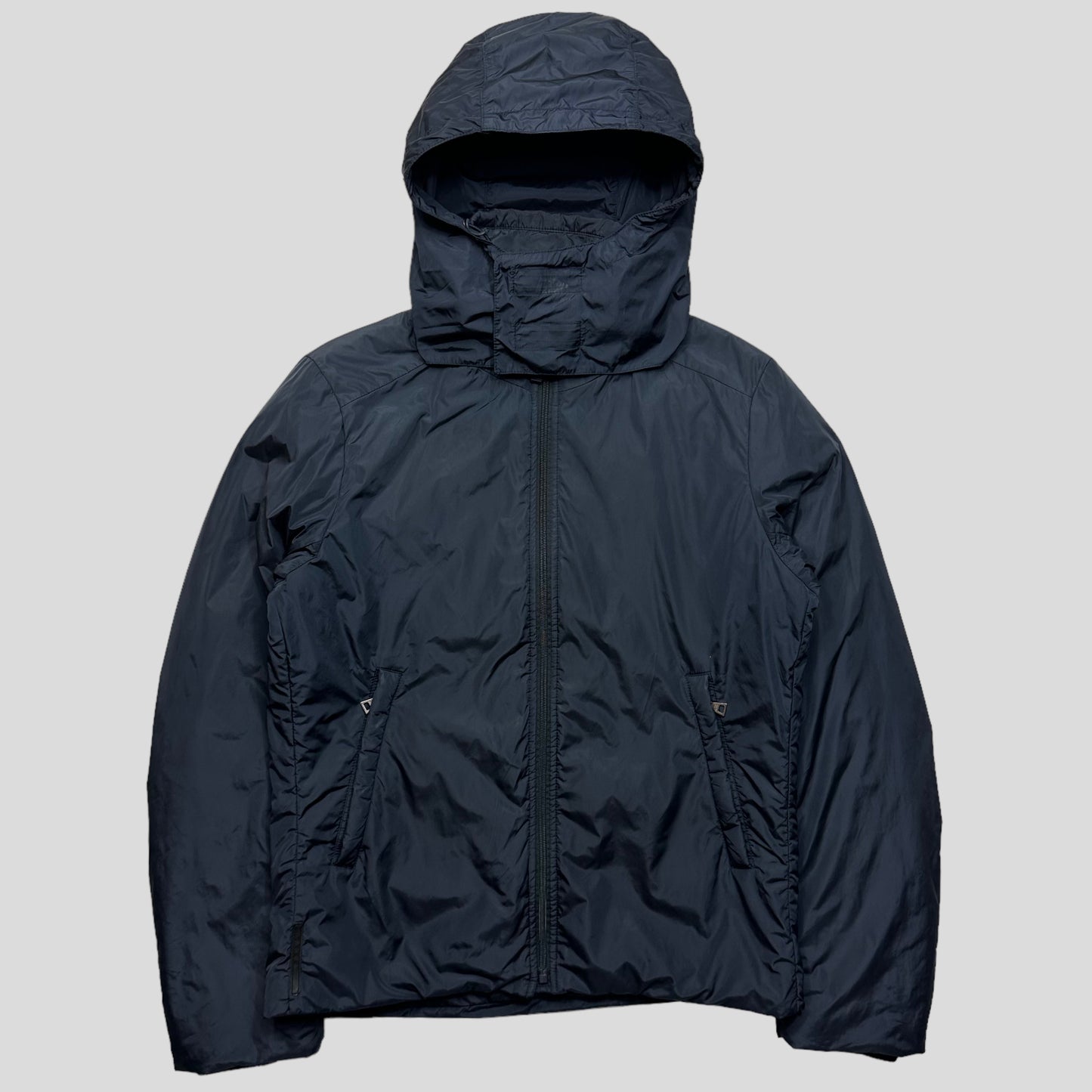 Prada Sport 2012 Black Tab Nylon Padded Jacket - IT46