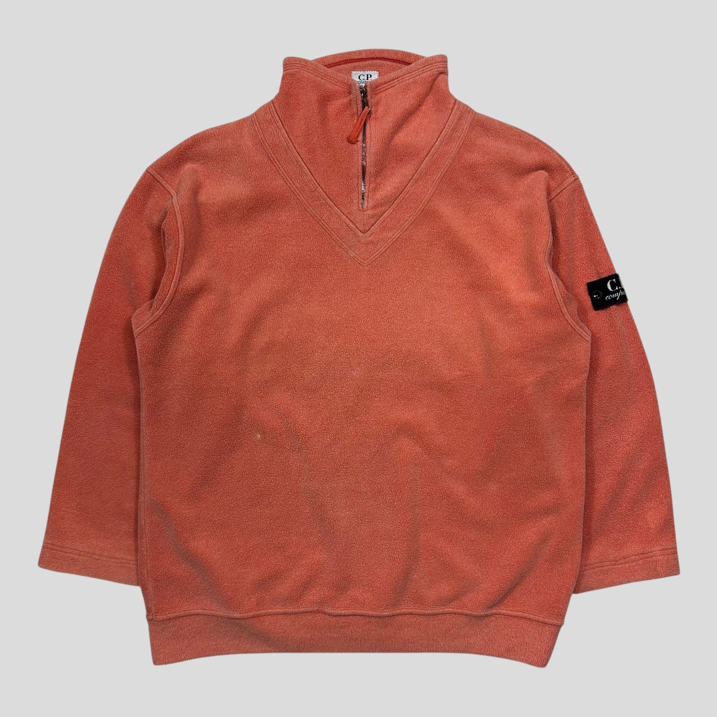 CP Company 90’s Towelled Fleece High Neck Badged Knit - S/M