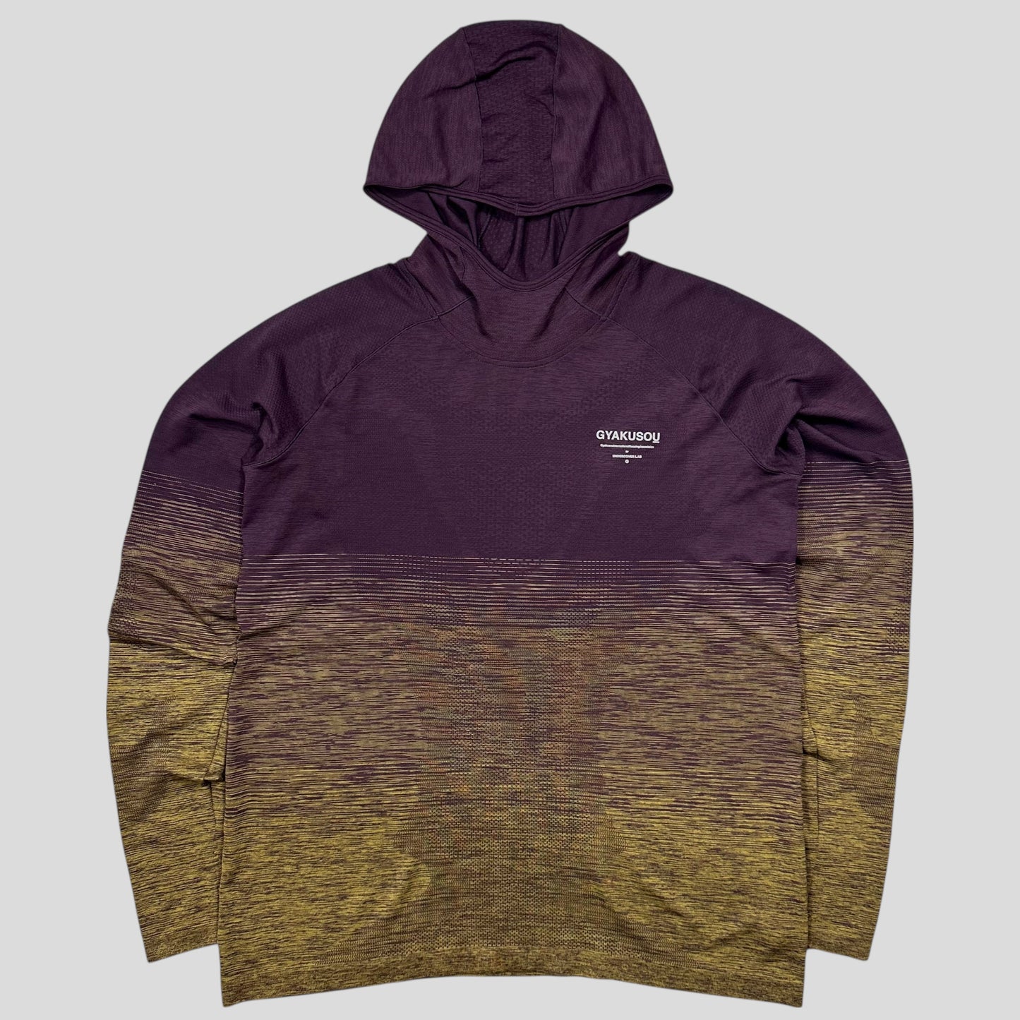 Nike Gyakusou SS17 Aeroreact Running Monks Sweat Map Hoodie - S/M