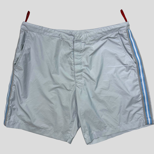 Prada Sport SS00 Gel Seam Nylon Shorts - IT48
