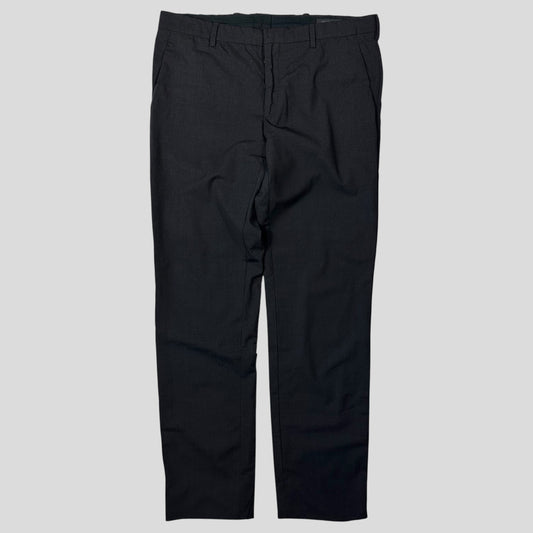 Prada 2016 Virgin Wool Grey Smart Trousers - IT50 (M/L)