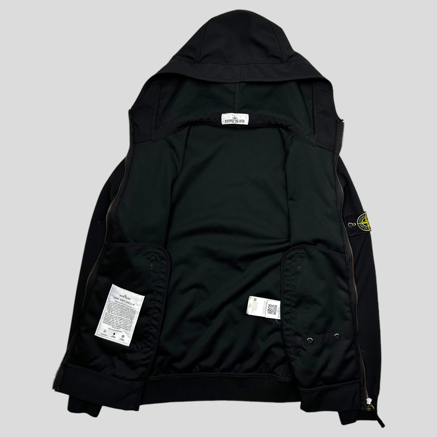 Stone Island Black Light Soft Shell-R - S