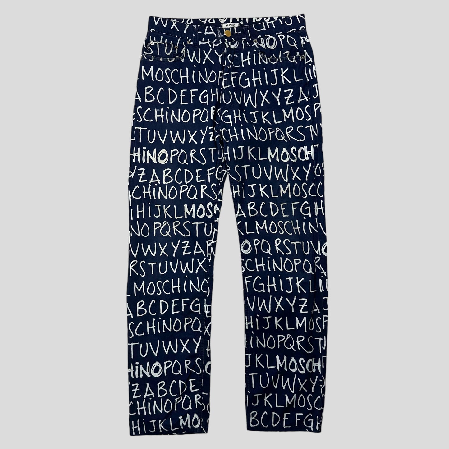 Moschino Jeans 00’s ABC Set Navy - W33 & XL/XXL