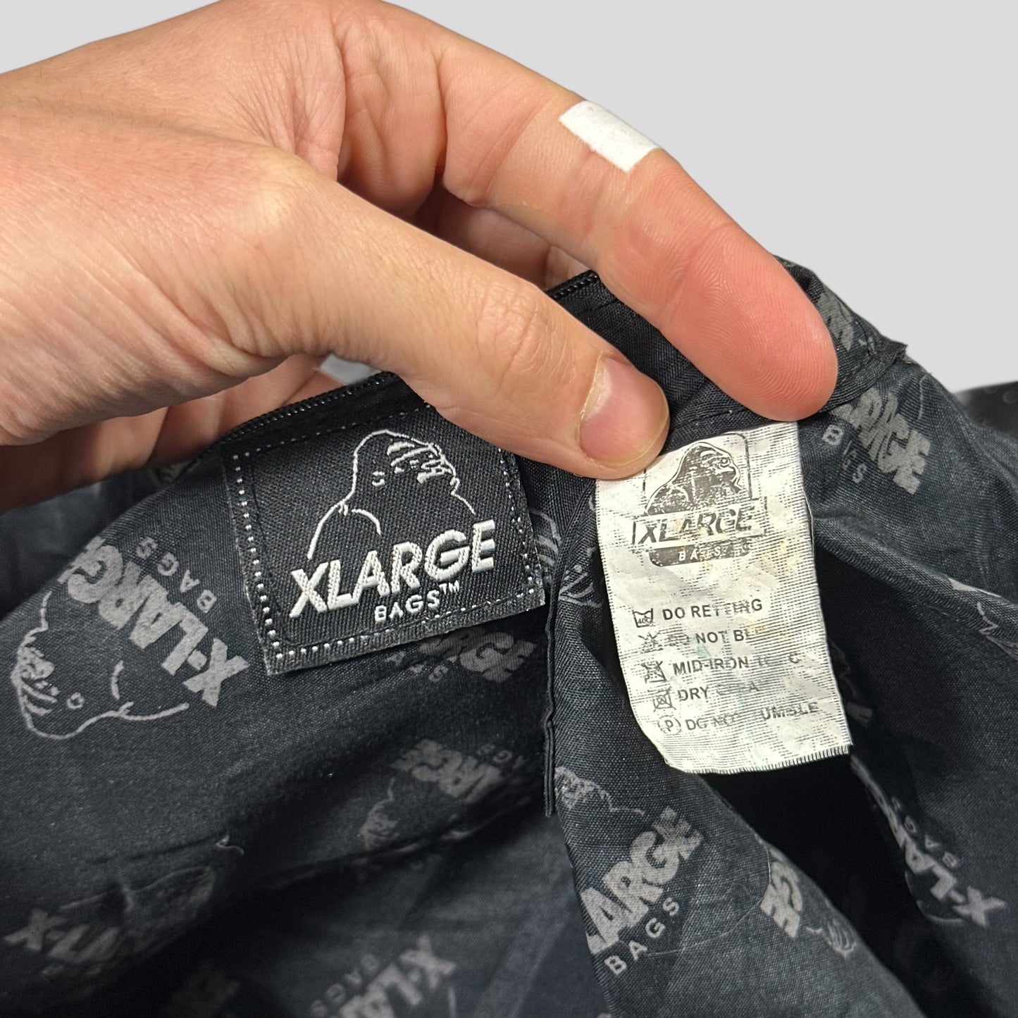 Porter Yoshida x X-Large Polkadot Nylon Tanker Modular Duffle Bag