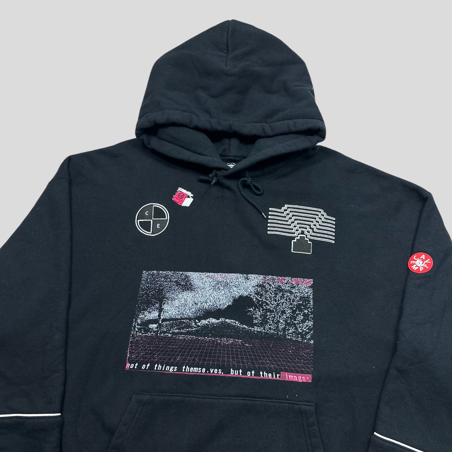 Cav Empt Not Of Things Heavyweight Cotton Hoodie - XL/XXL