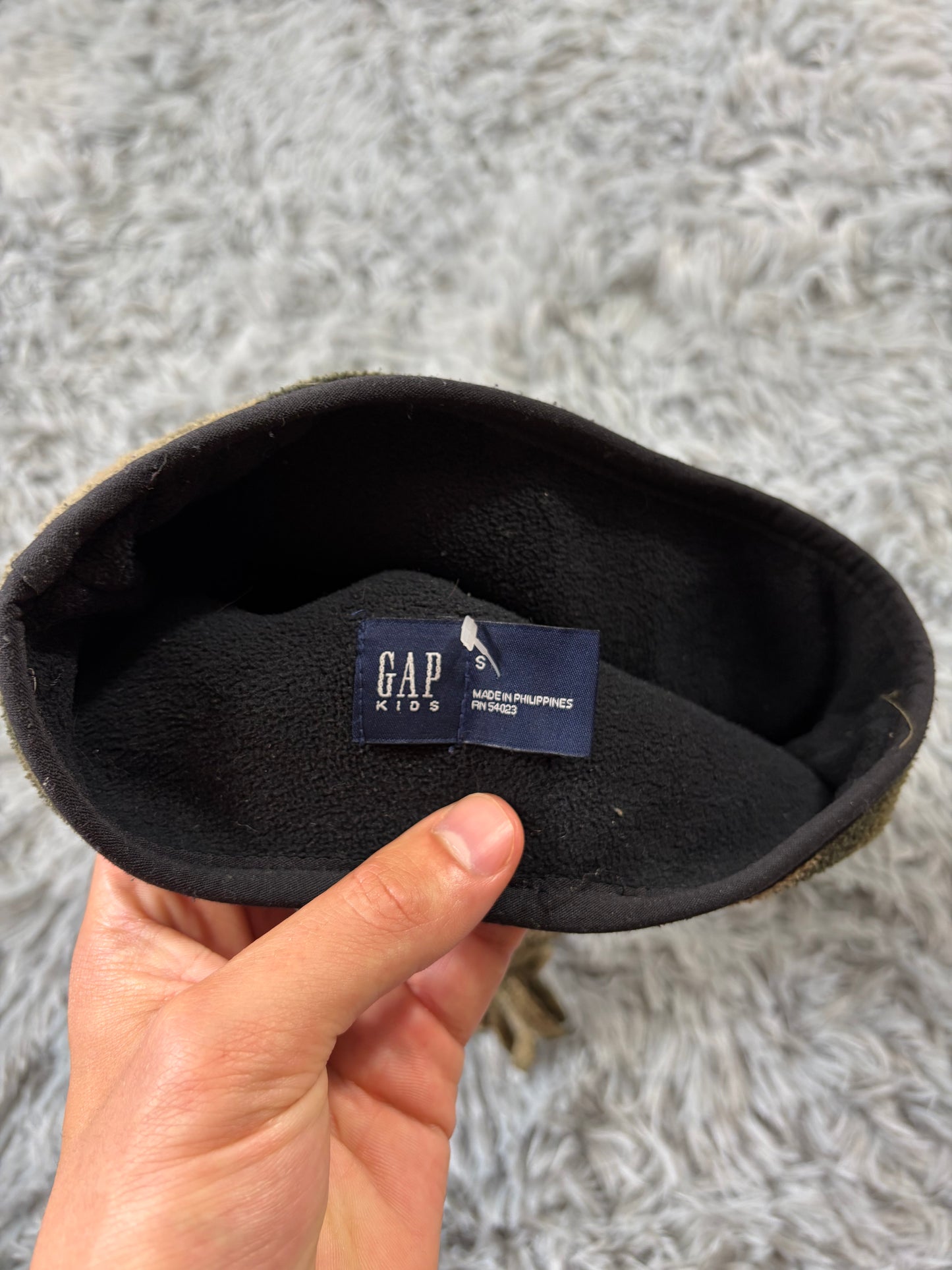 GAP 00’s Jester Bobble Camo Fleece Ski Hat - S/M