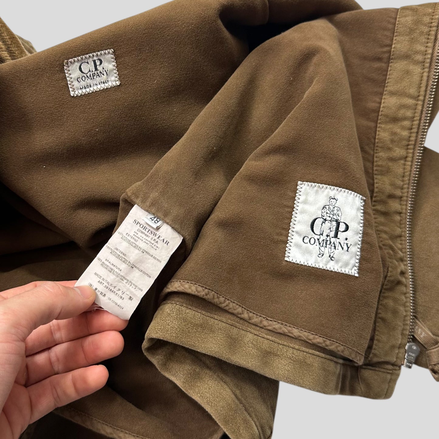 CP Company AW03 Cotton Moleskin Corduroy Collar Field Jacket - M/L