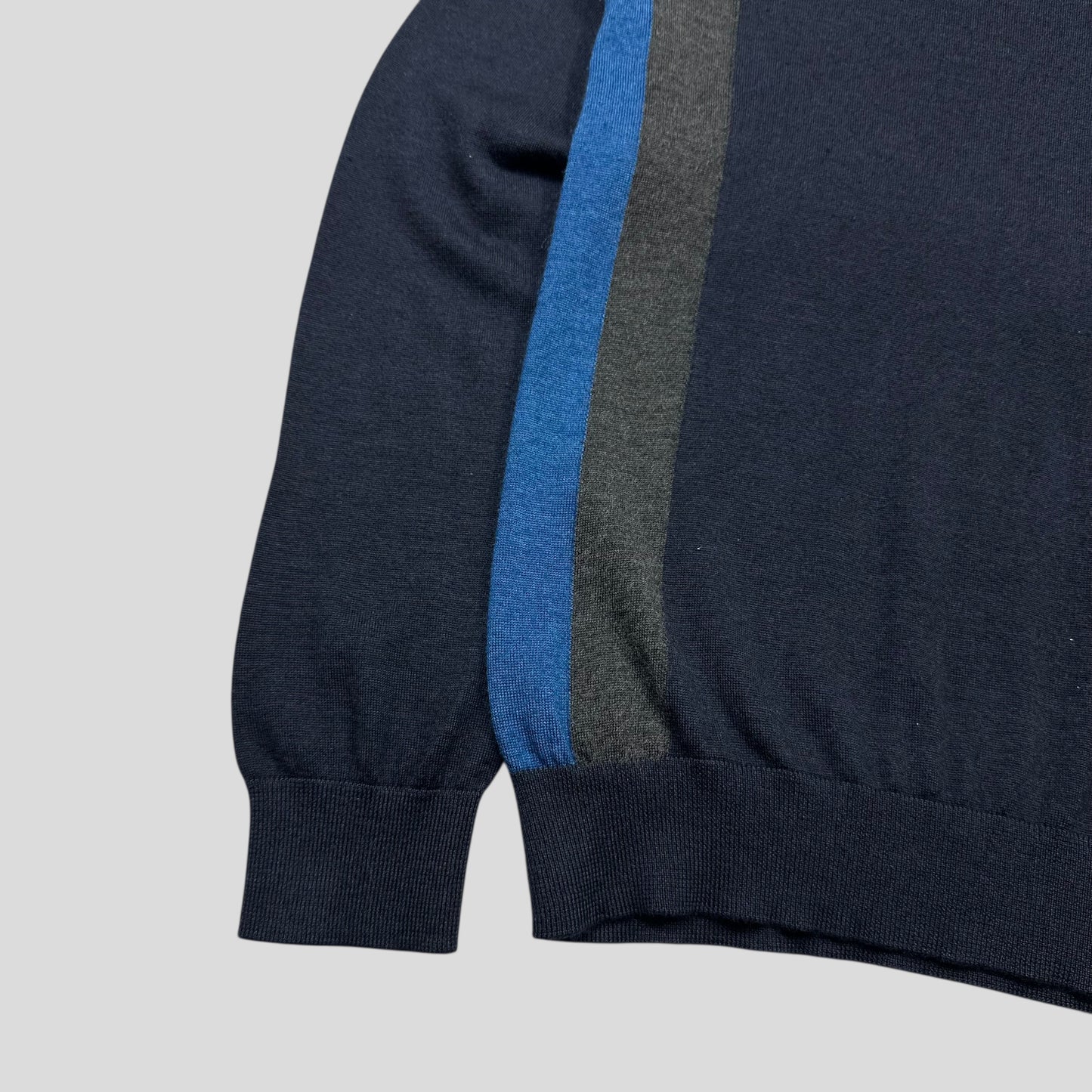 Gucci Superfine Silk & Cashmere Lightweight Panelled Knit - M