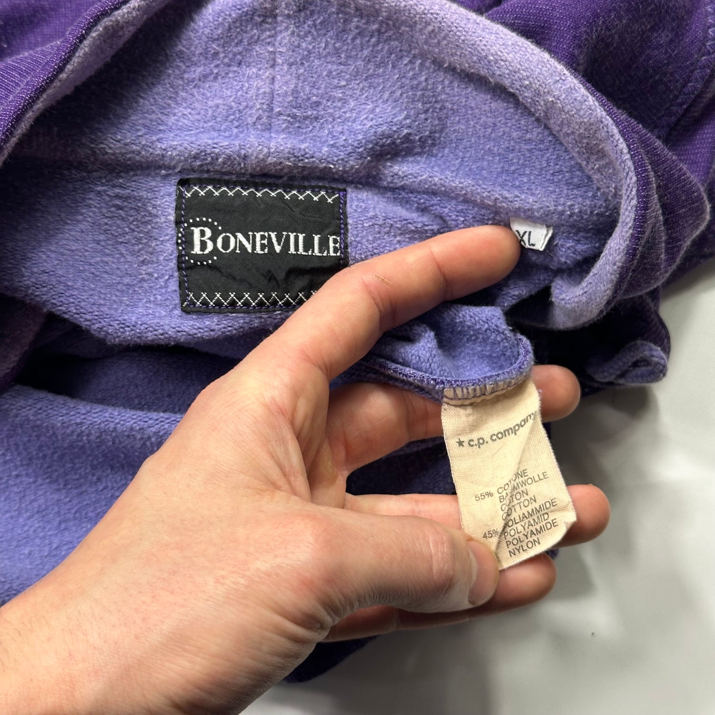 Boneville 1980’s Navy Arctic Toggle Cuff Mockneck Sweatshirt - XL/XXL
