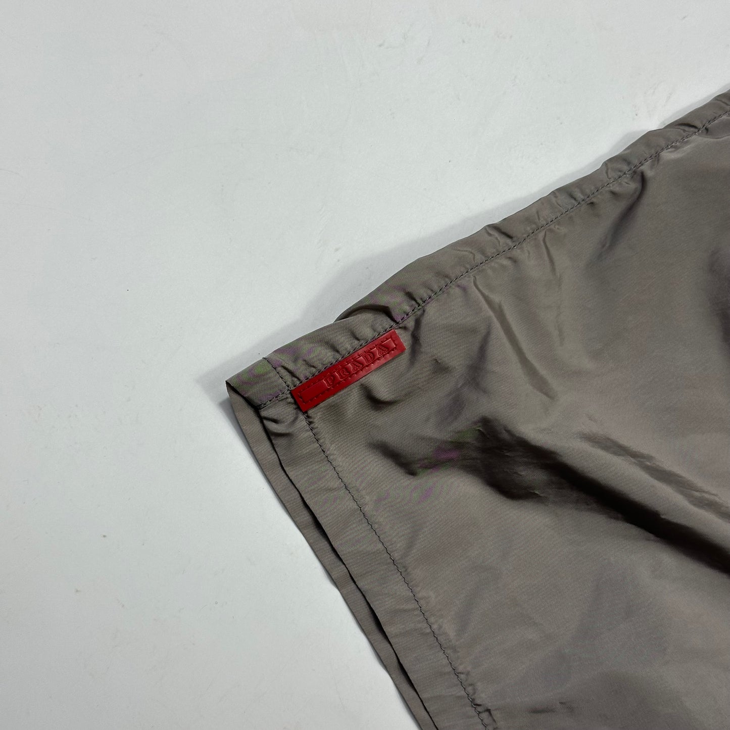 Prada Sport 00’s Grey Nylon Shimmer Swim Shorts - IT48 (M)