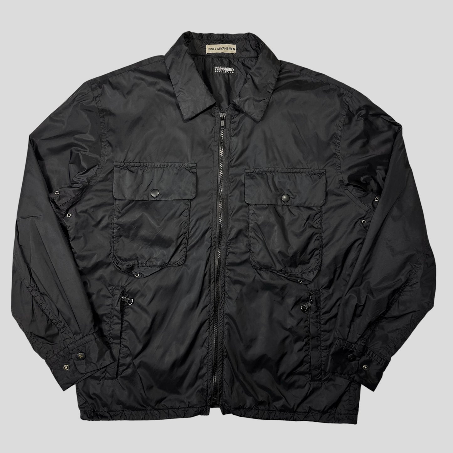 Issey Miyake AW00 Thinsulate Multipocket Nylon Parachute Jacket - M