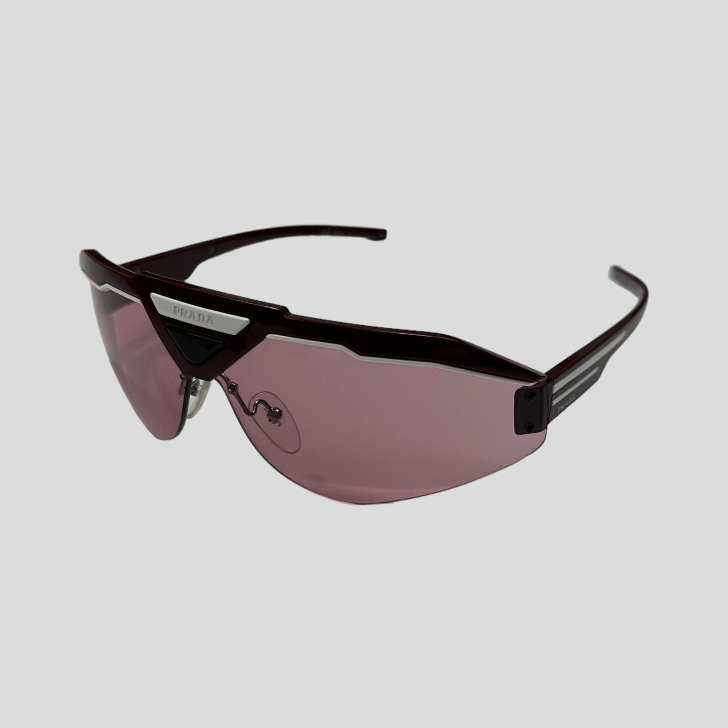 Prada 2019 Pink & Bordeaux Sunglasses