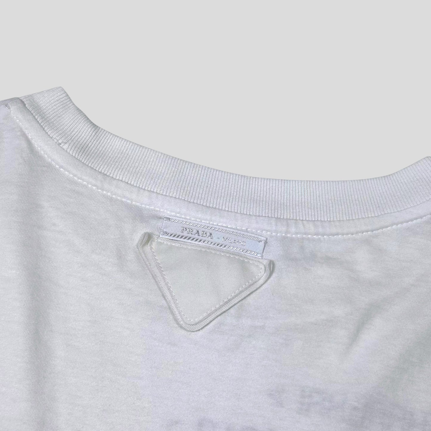 Prada 2020 Shanghai Store Opening Triangle Graphic T-shirt - M/L