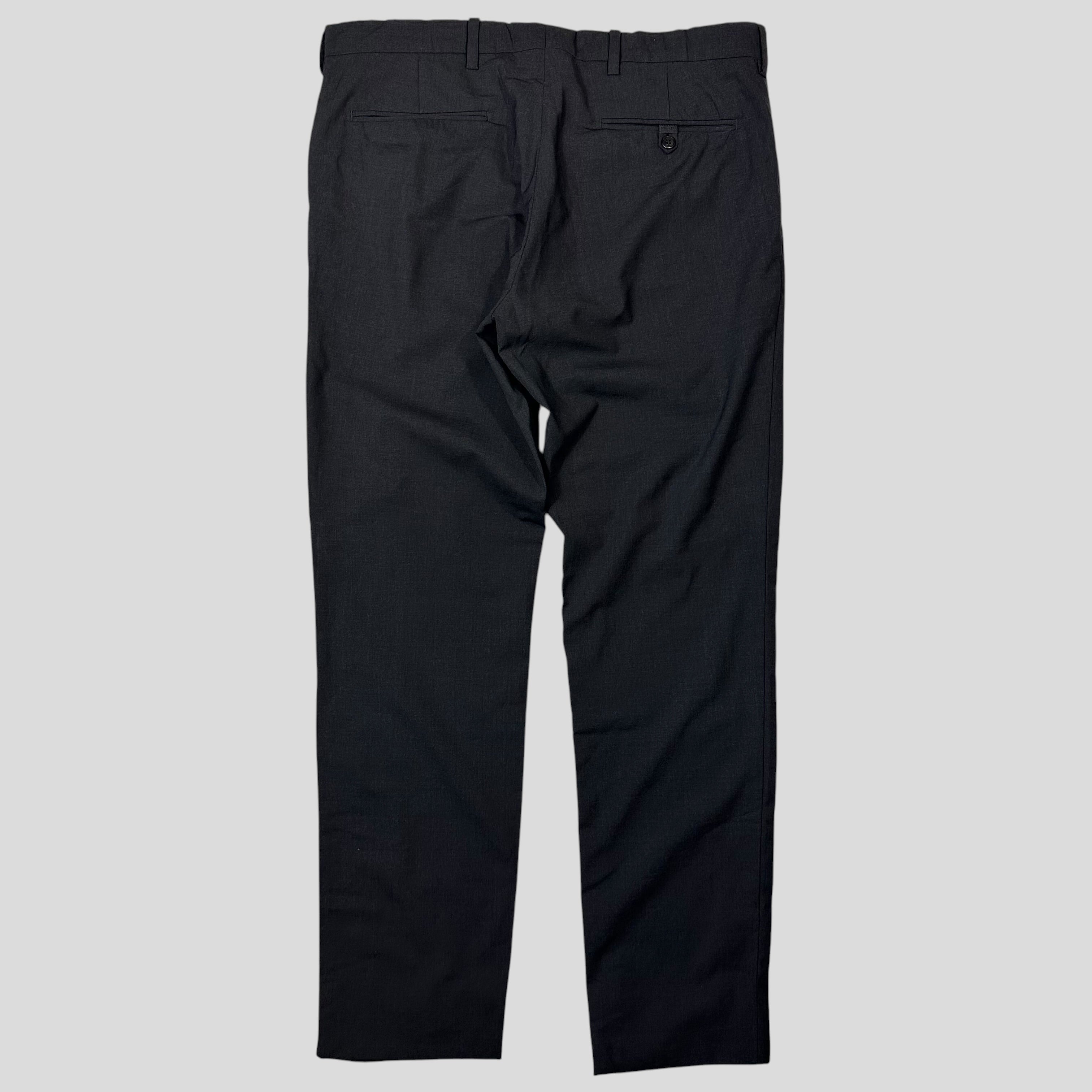 Prada 2016 Virgin Wool Grey Smart Trousers - IT50 (M/L) – Warmwaves