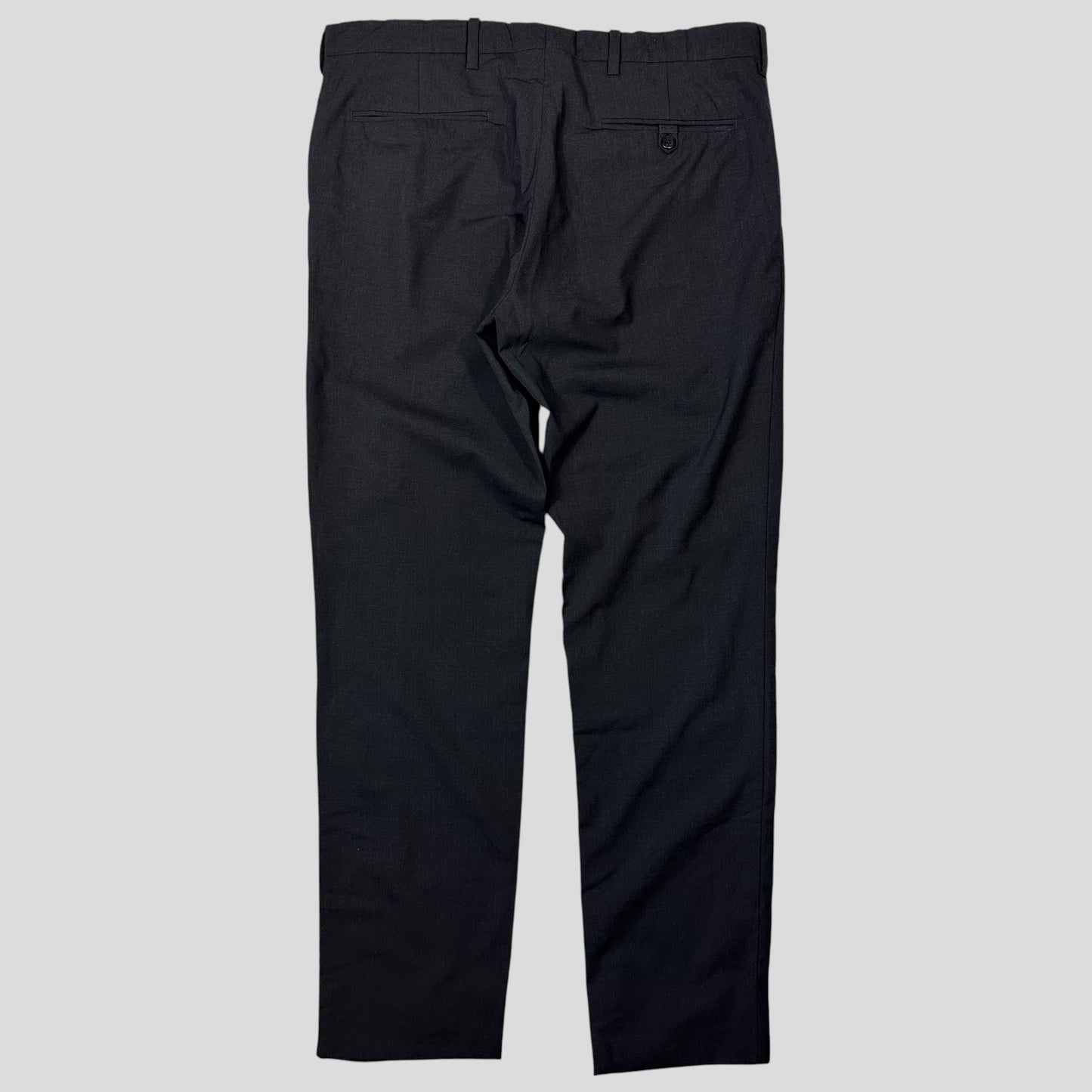 Prada 2016 Virgin Wool Grey Smart Trousers - IT50 (M/L)