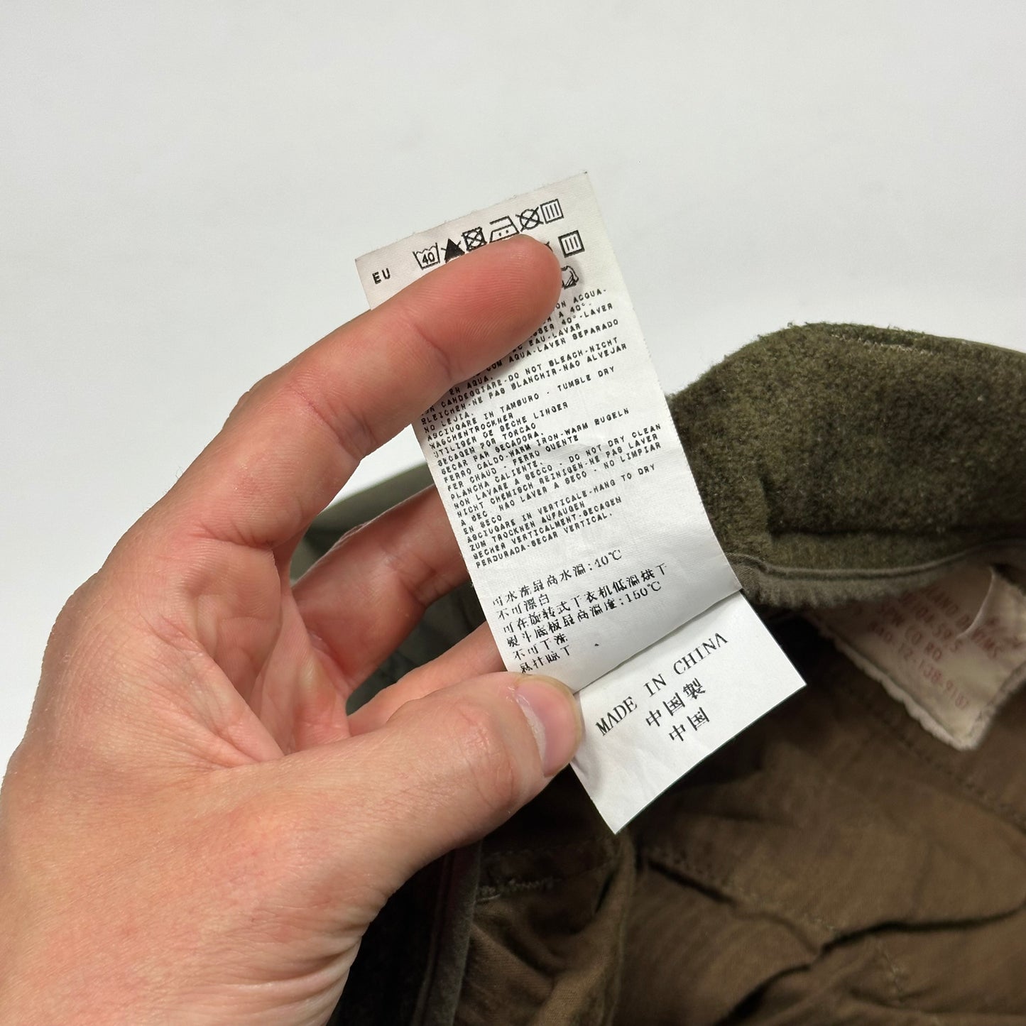 Stone Island AW08 Denims Multipocket Baggy Cargo Trousers - L