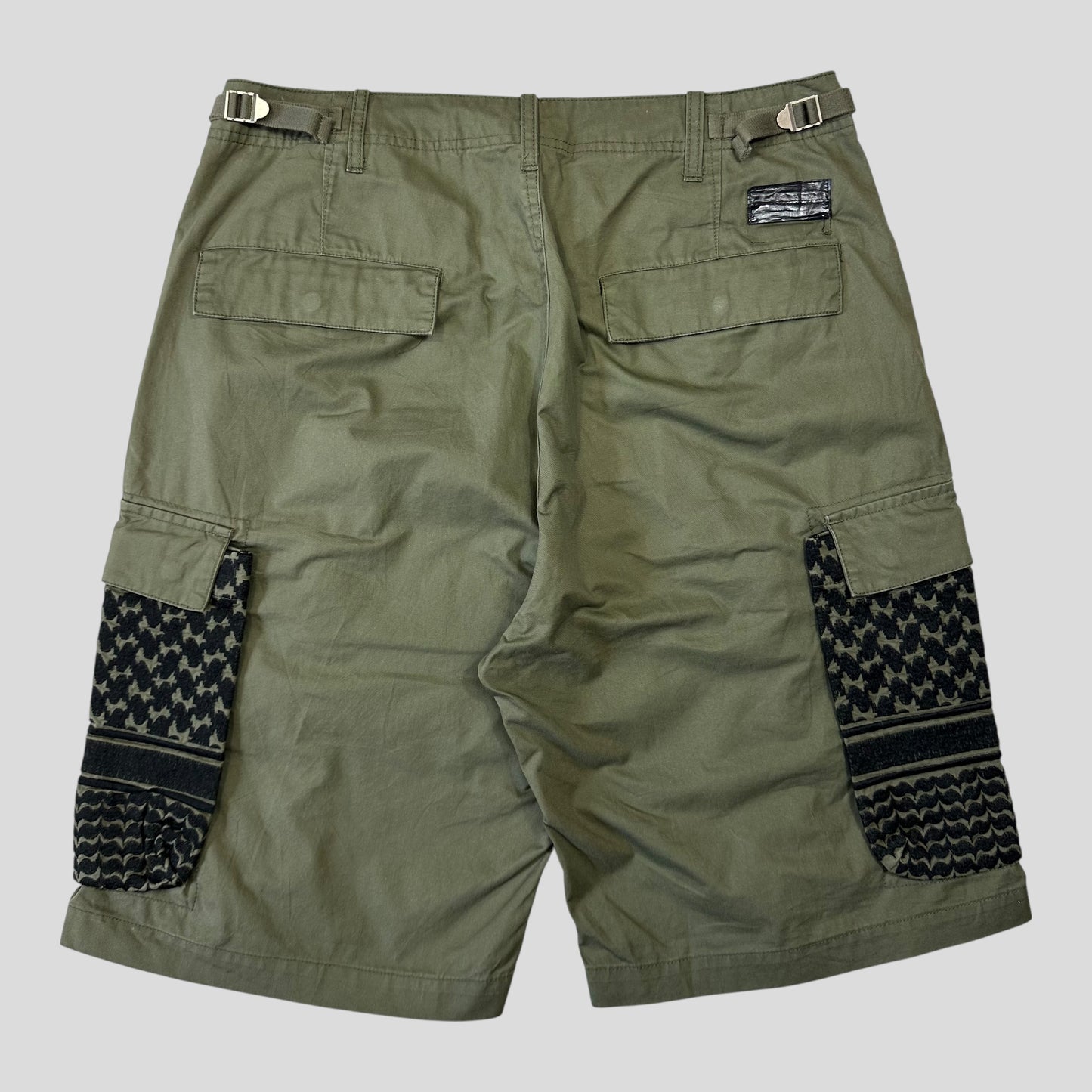 Neighborhood SS20 Embroidered Pocket BDU Cargo Shorts- M