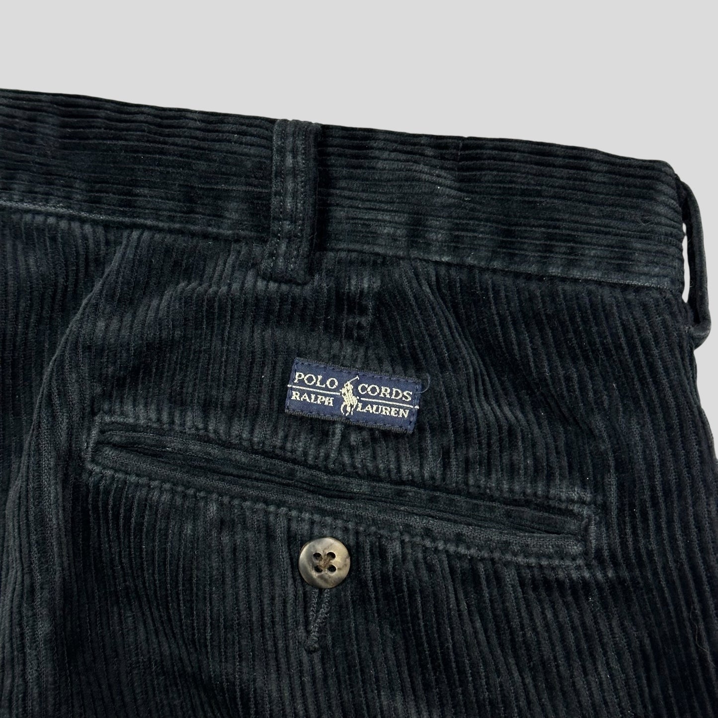 Ralph Lauren 90’s Polo Jumbo Corduroy Baggy Andrew Trousers - 34