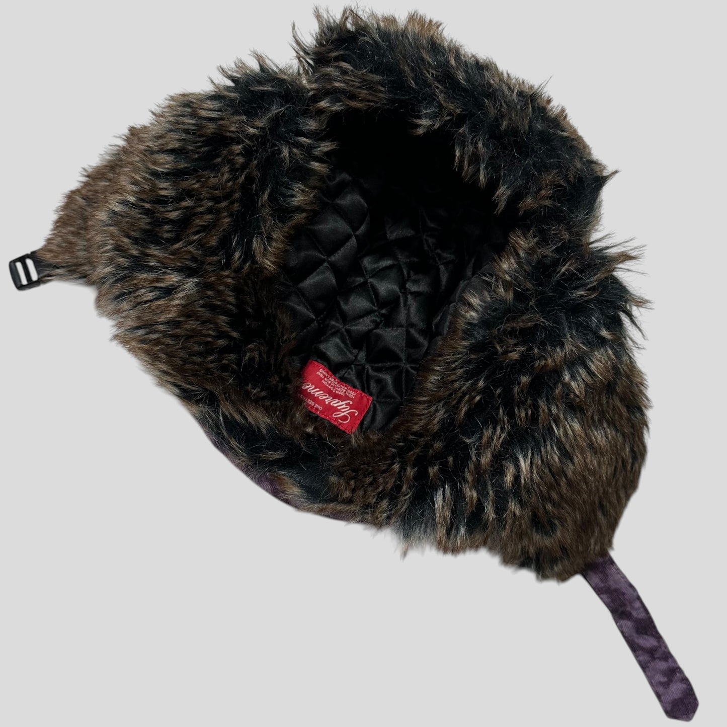 Supreme 2014 Liberty Leopard Corduroy Stash Pocket Trapper Hat