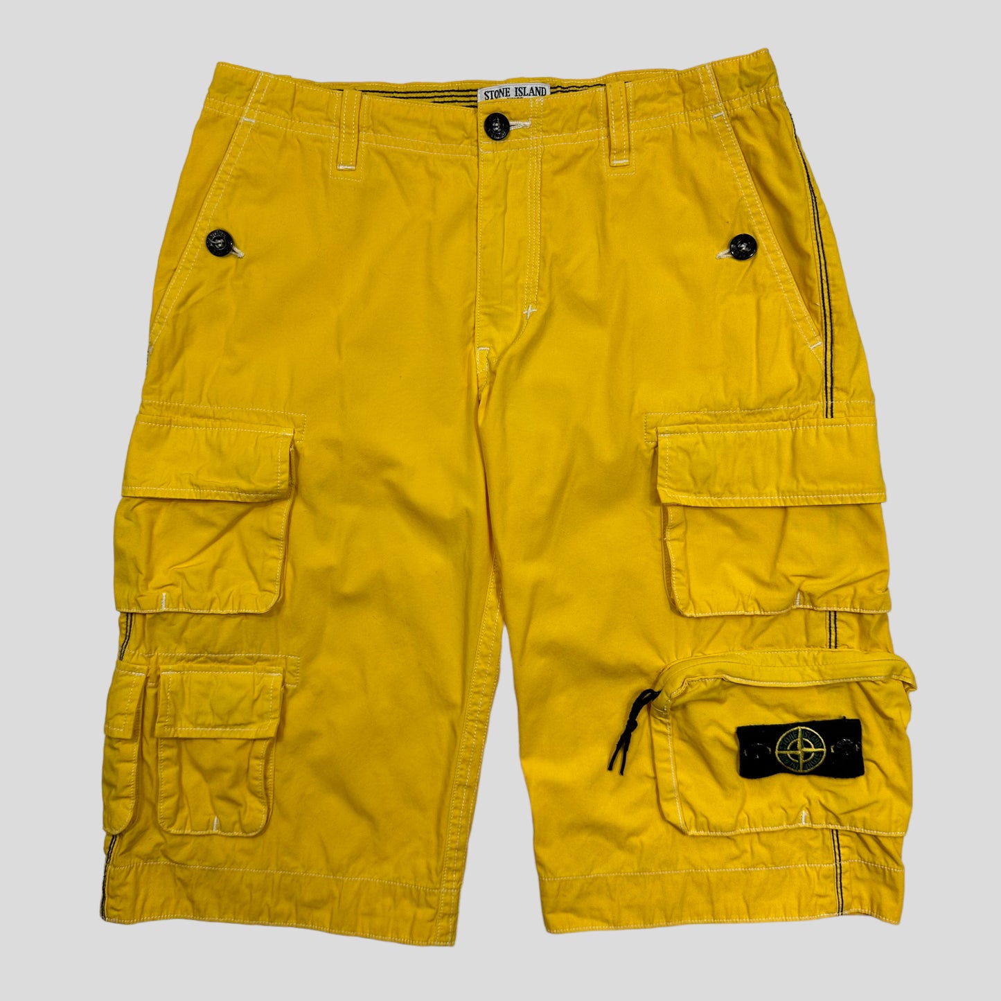 Stone Island SS09 Multipocket Cargo Shorts - S