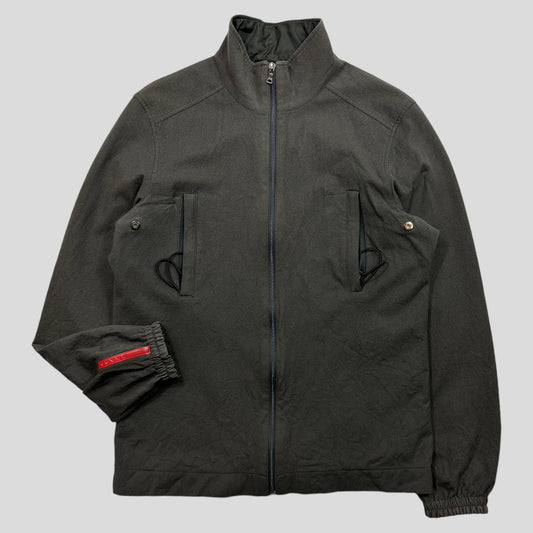 Prada Sport AW00 Wool / Nylon Reversible Jacket - M