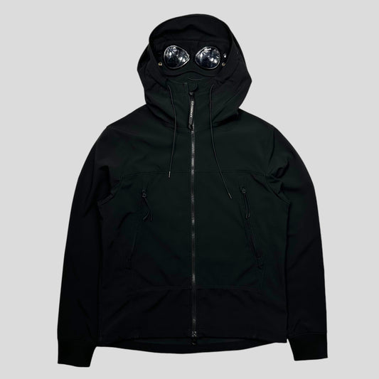 CP Company 2023 Black Soft Shell Goggle Jacket - IT48 (M)