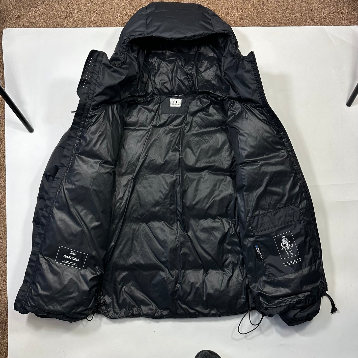 CP Company 2023 Baffled Metropolis Waterproof Pertex Puffer Jacket - IT48 (M)