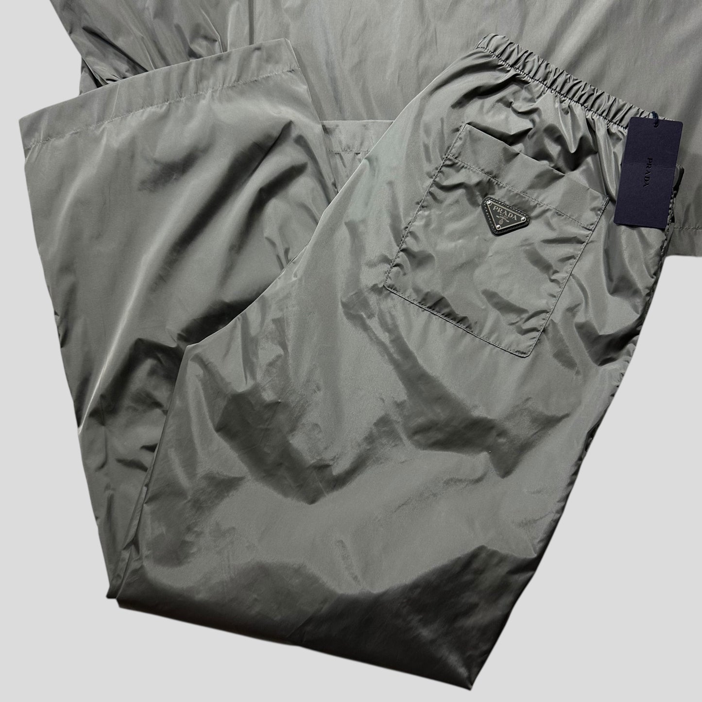 Prada 2024 Light Technical Nylon Smock Jacket + Trousers - L-XXL+
