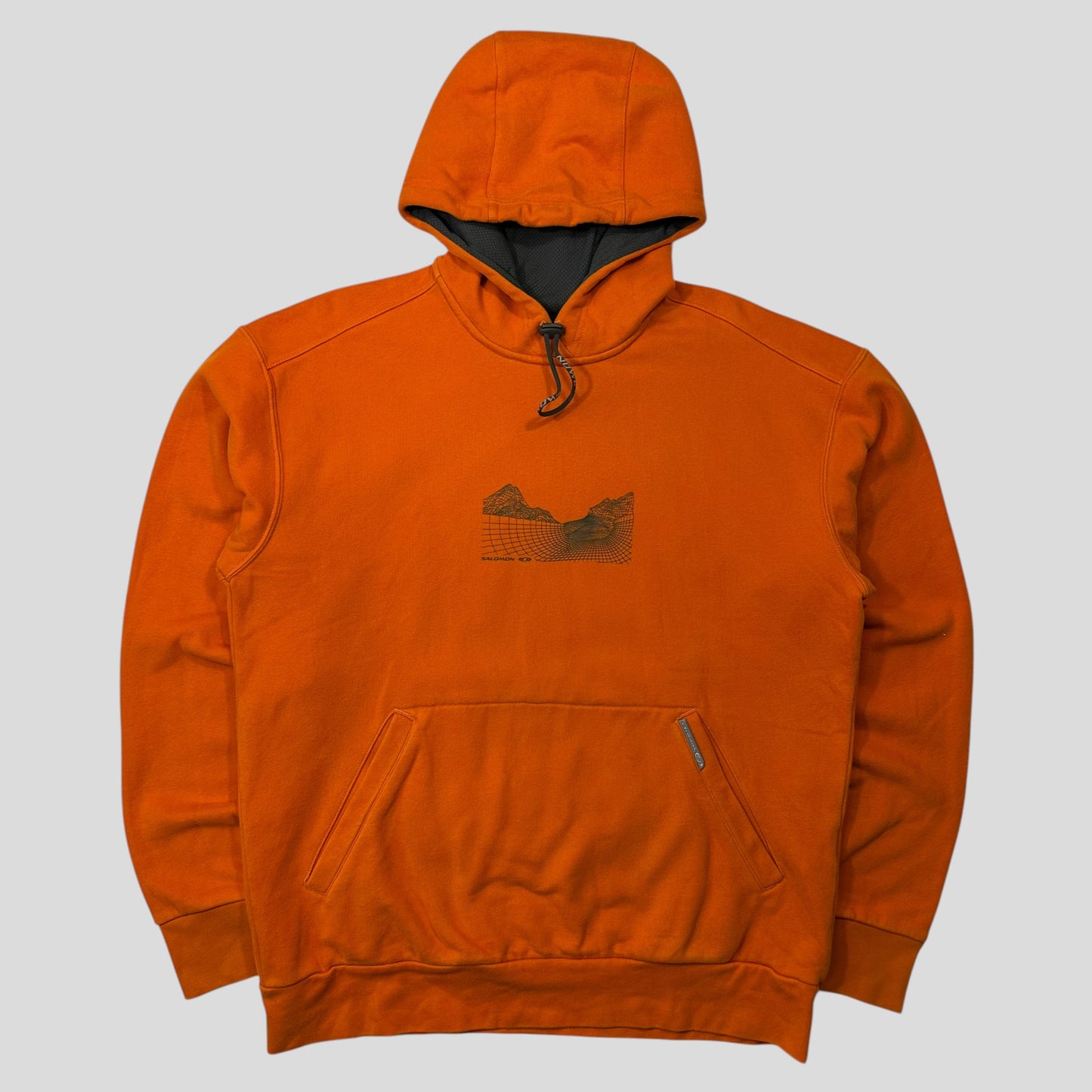 Salomon 2004 4D Web Graphic Technical Toggle Hoodie - L