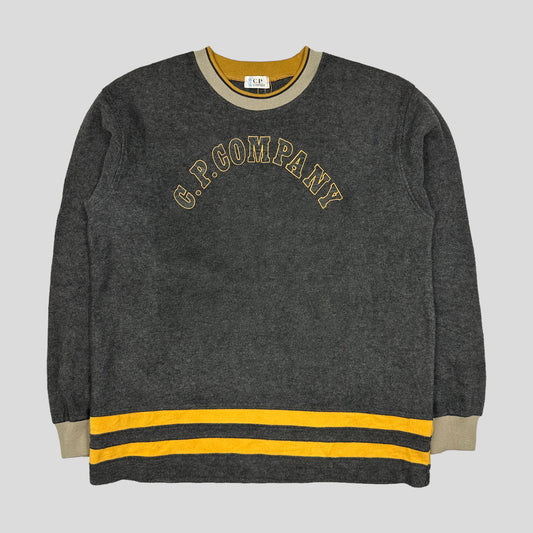 CP Company 90’s Ribbed Towelled Sweatshirt - L