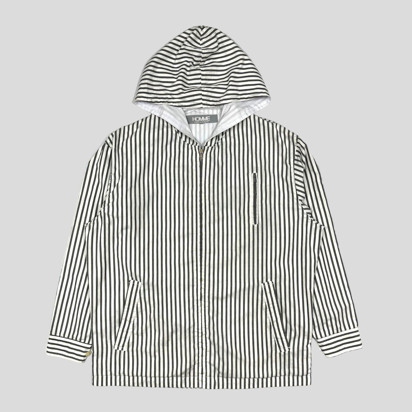 Comme Des Garçons Homme 80’s Vertical Stripe Jacket - M/L