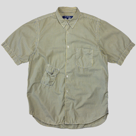 Junya Watanabe by CDG 2005 Micro-check Cargo Pocket Shirt - M/L