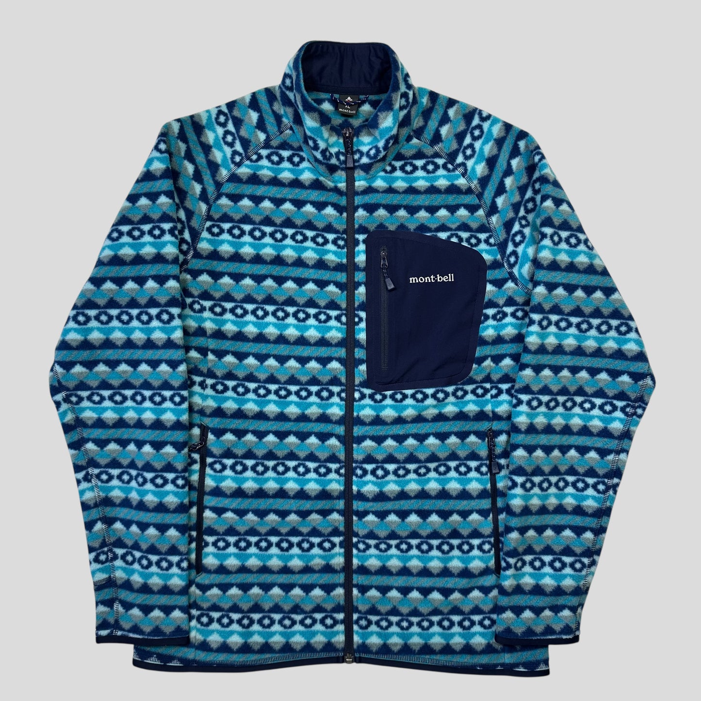 Montbell 00’s Climaplus Aztec Fleece Jacket - S/M