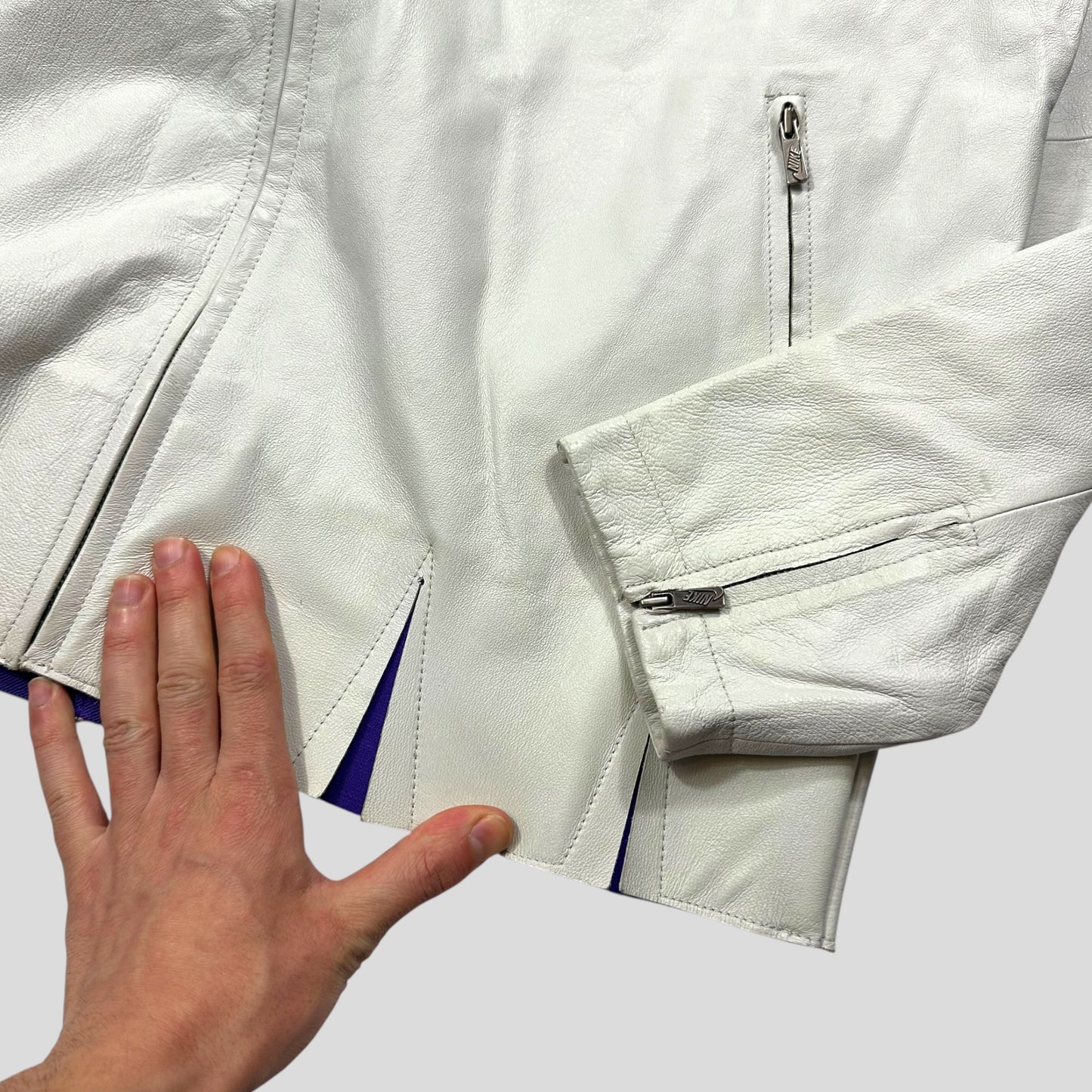 Nike 2007 Tony Spackman Articulated Slice Leather Jacket - L