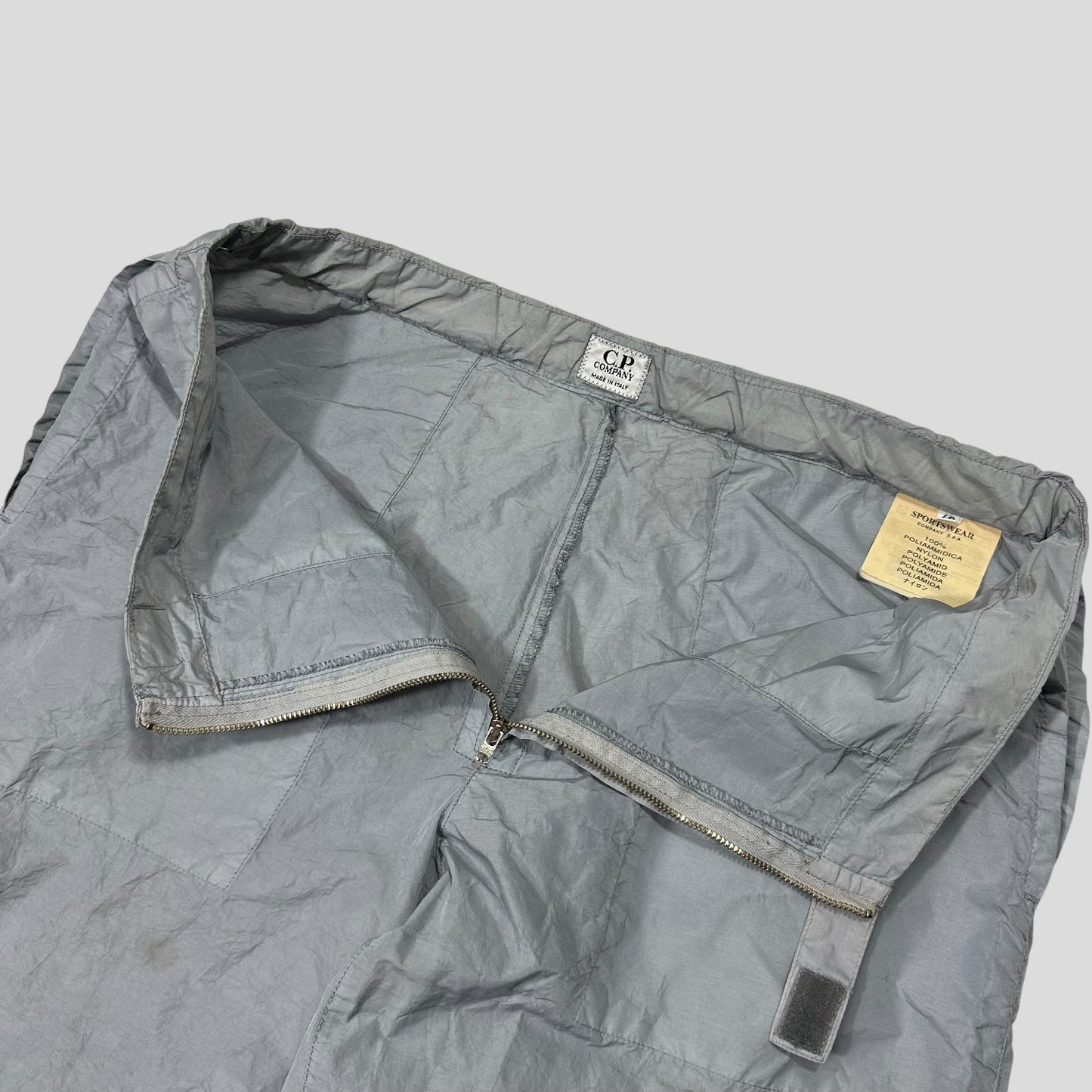 CP Company 2000 Ice Blue Millenium Nylon Technical Trousers - 34