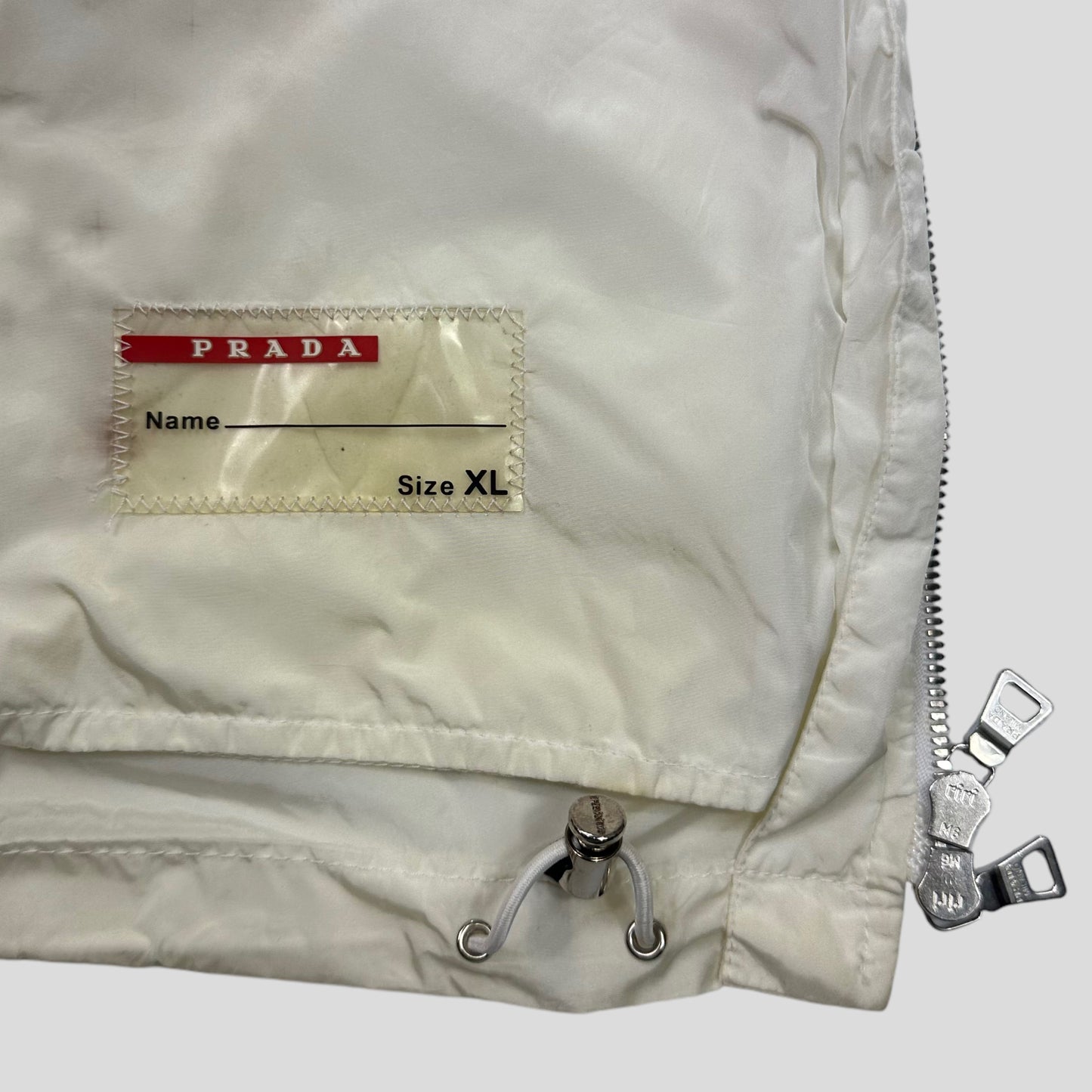 Prada Sport 2006 WOW Print Nylon Packable Bag Jacket - L/XL