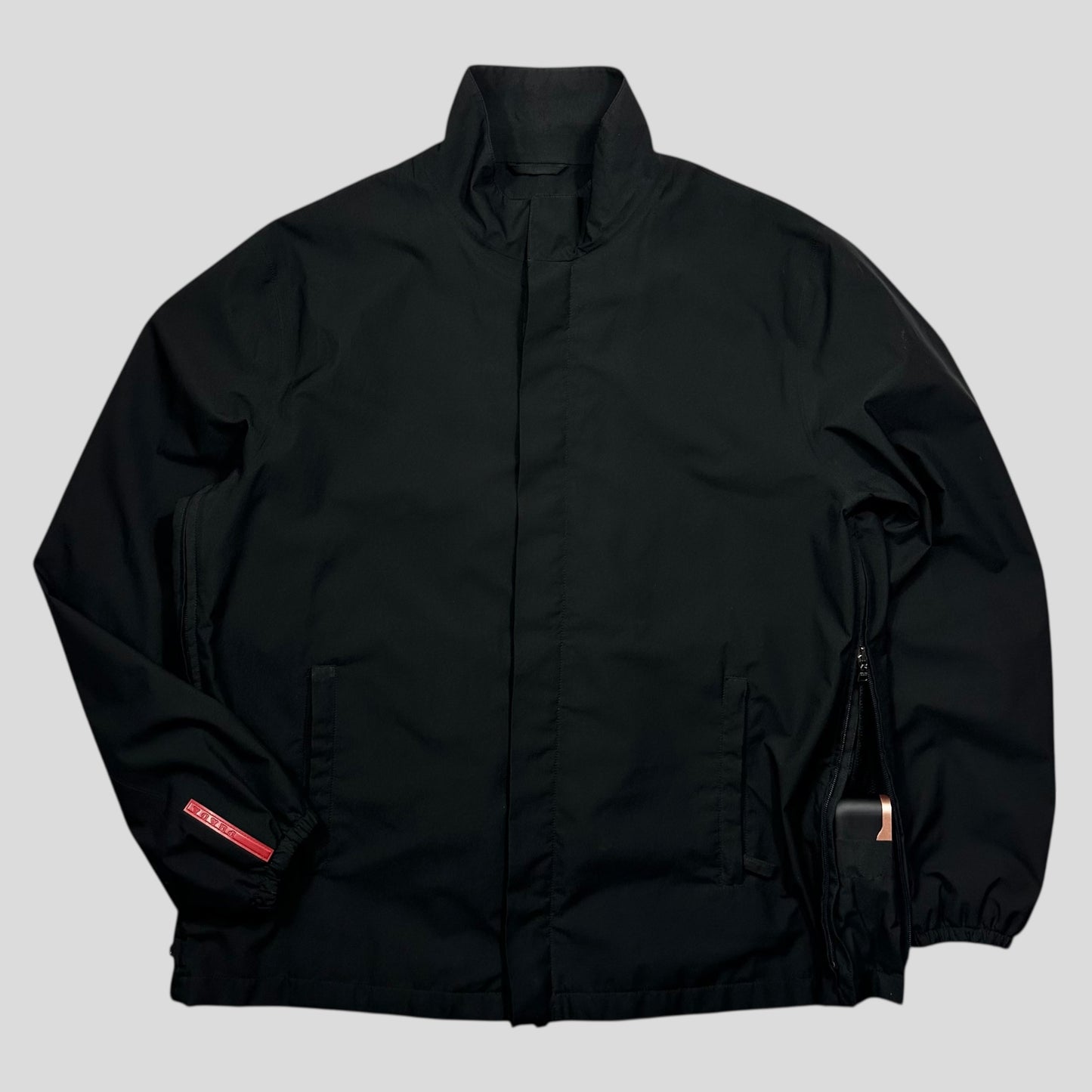 Prada Sport 00’s Goretex Nylon Stash Pocket Hood Jacket - XL
