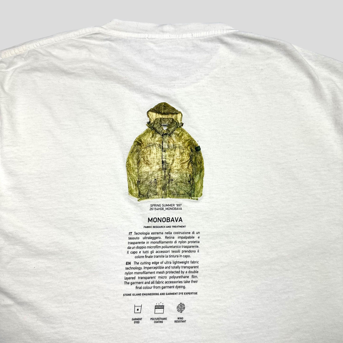 Stone Island Archivio SS97 Monobava T-shirt - XL