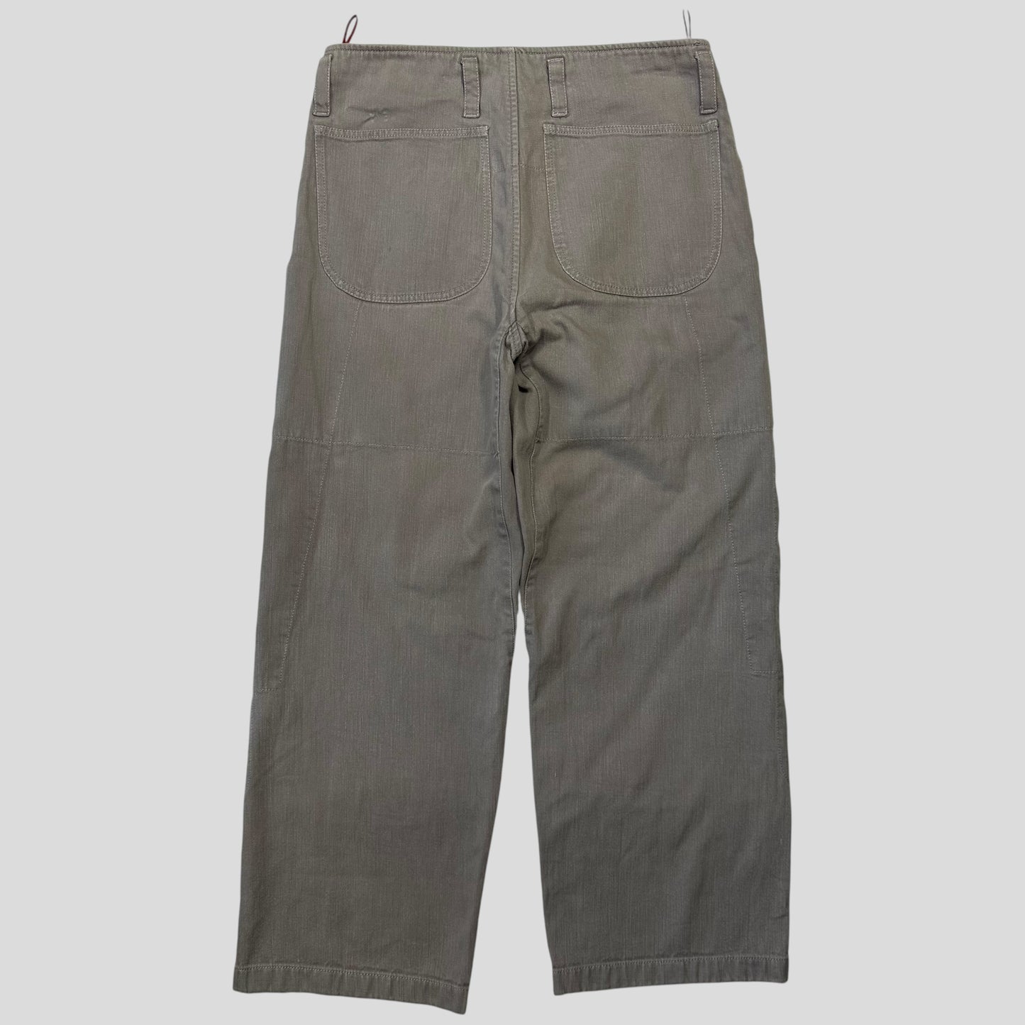 Prada Sport 00’s Twill Cotton Baggy Carpenter Trousers - IT48