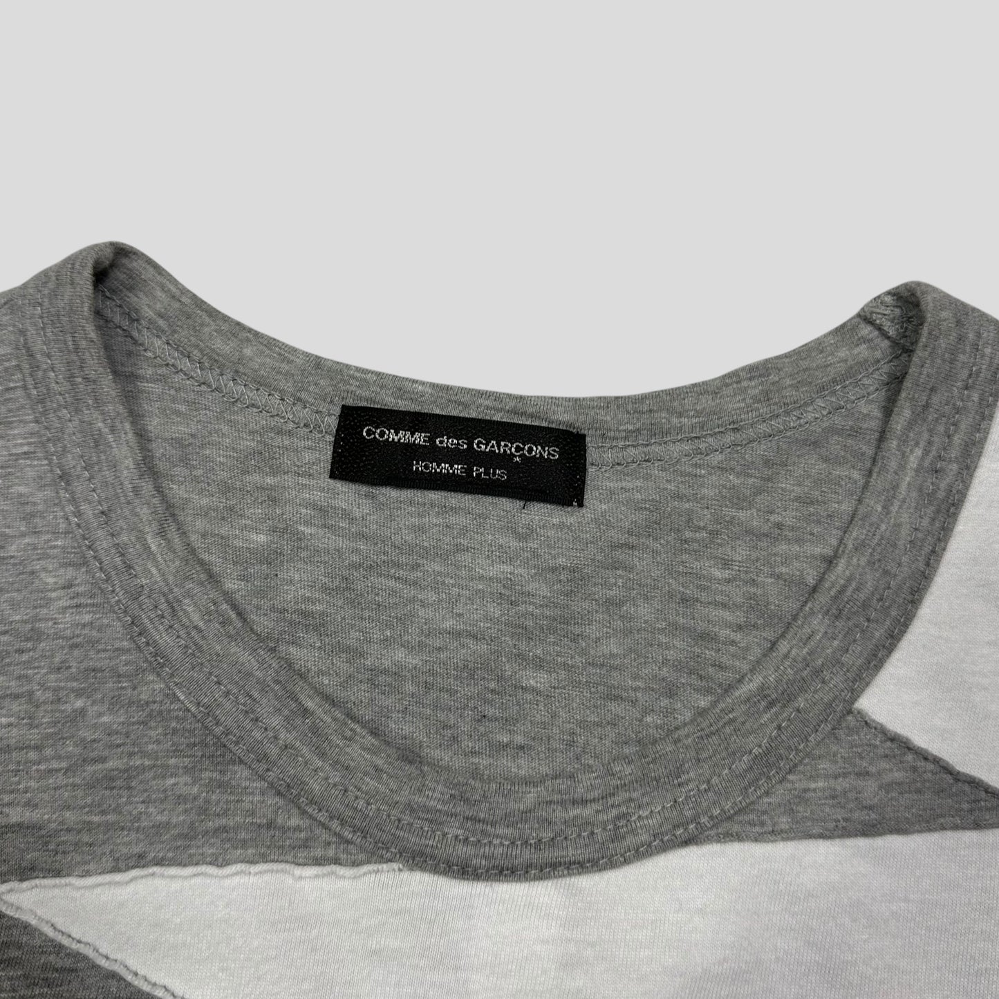 Comme Des Garçons Homme 2013 Zigzag Reconstructed T-shirt - M