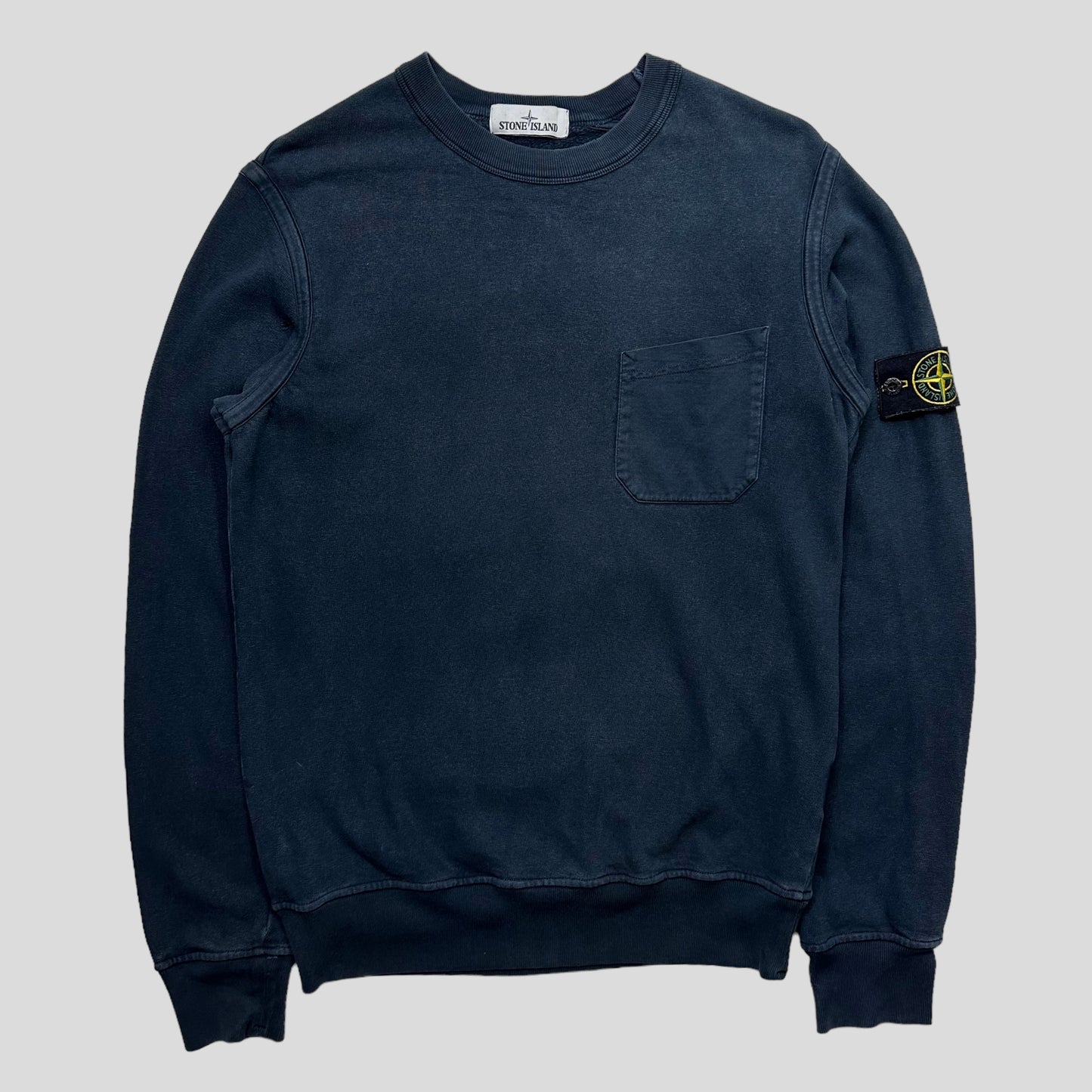 Stone Island Pocket Crewneck - M