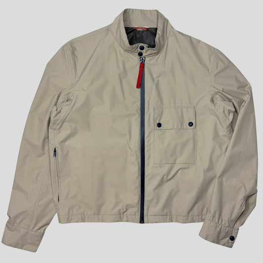 Prada Sport AW00 Goretex Backpack Strap Packable Bag Jacket - M/L