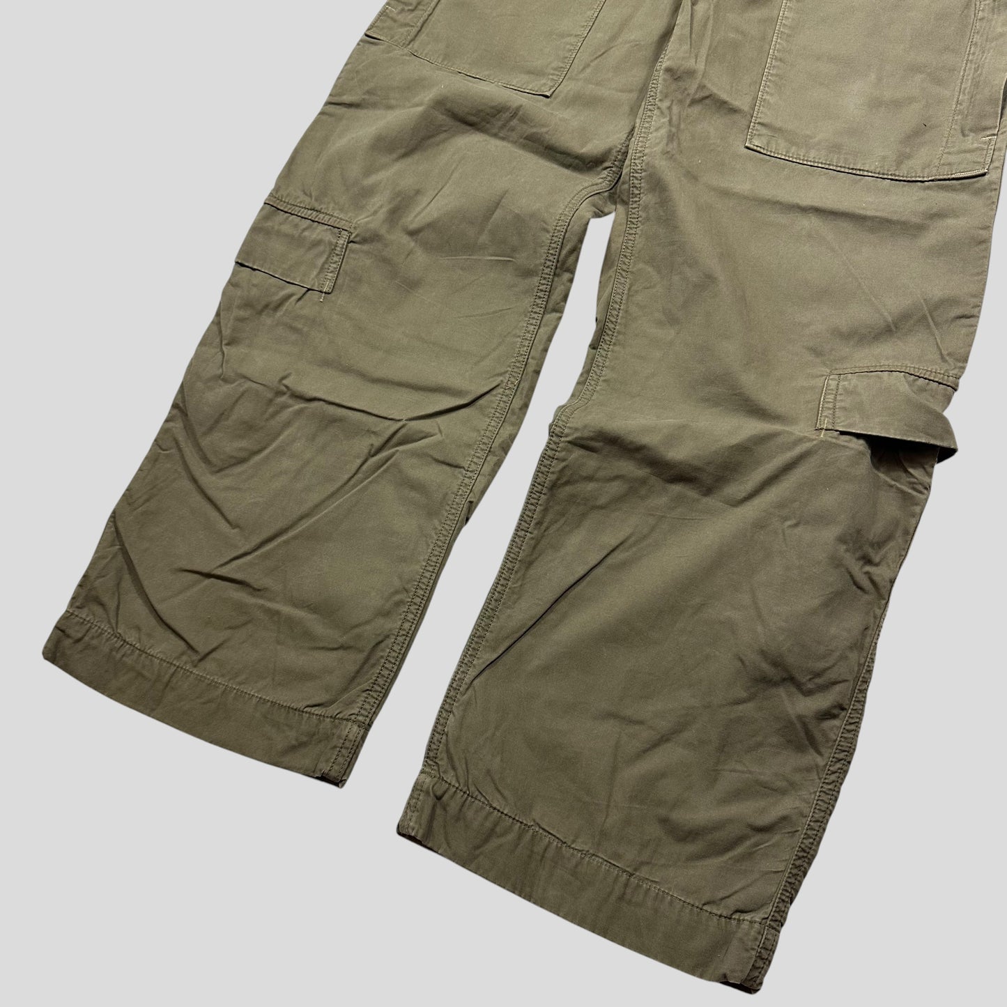 Stone Island AW08 Denims Multipocket Baggy Cargo Trousers - L