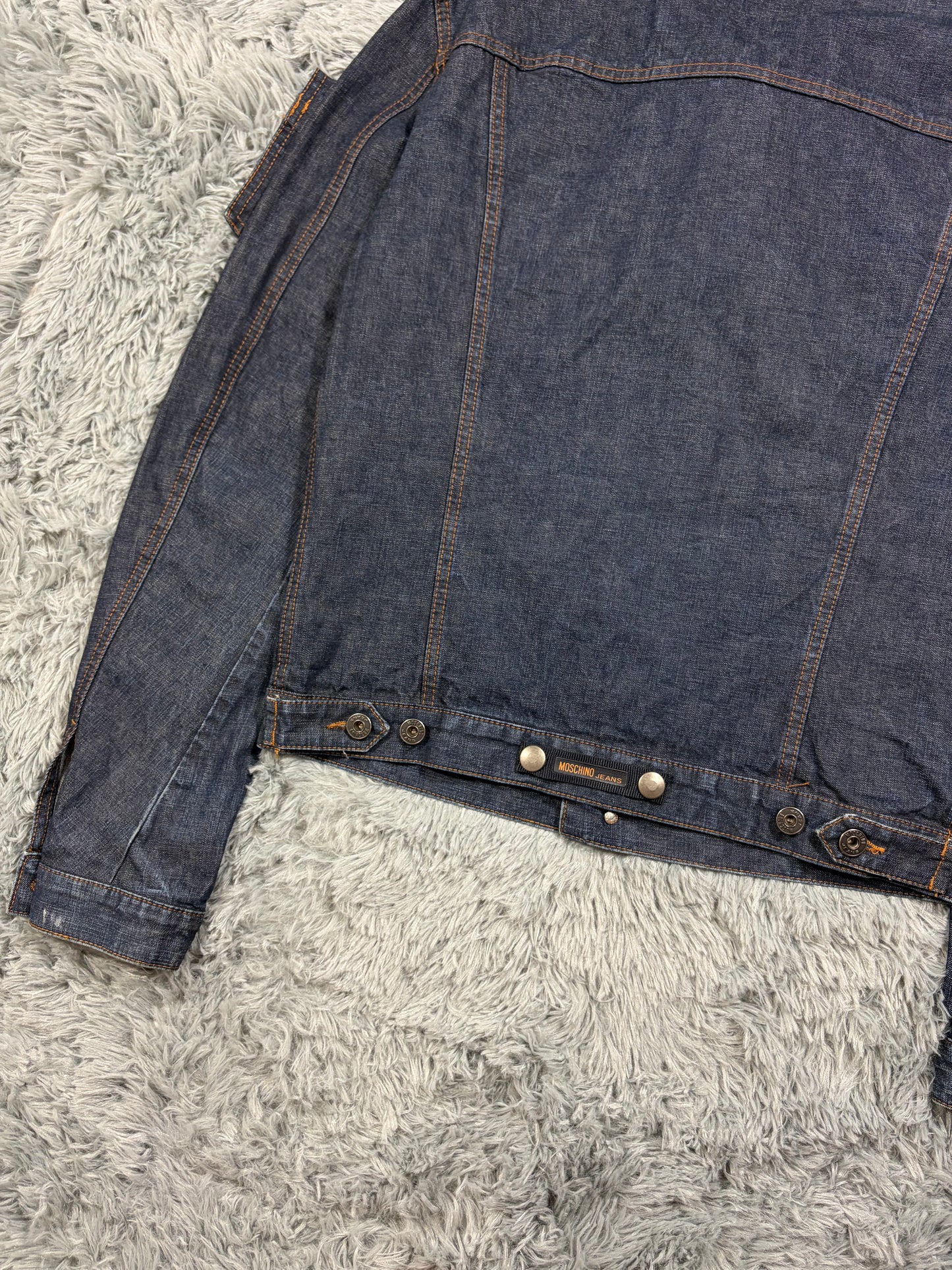 Moschino Jeans 00’s Modular Pocket System Denim Jacket - S/M